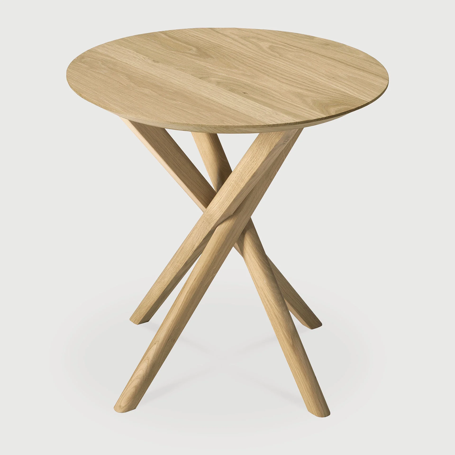 Mikado Beistelltisch - Eiche - rund - 50 x 50 x 50 cm