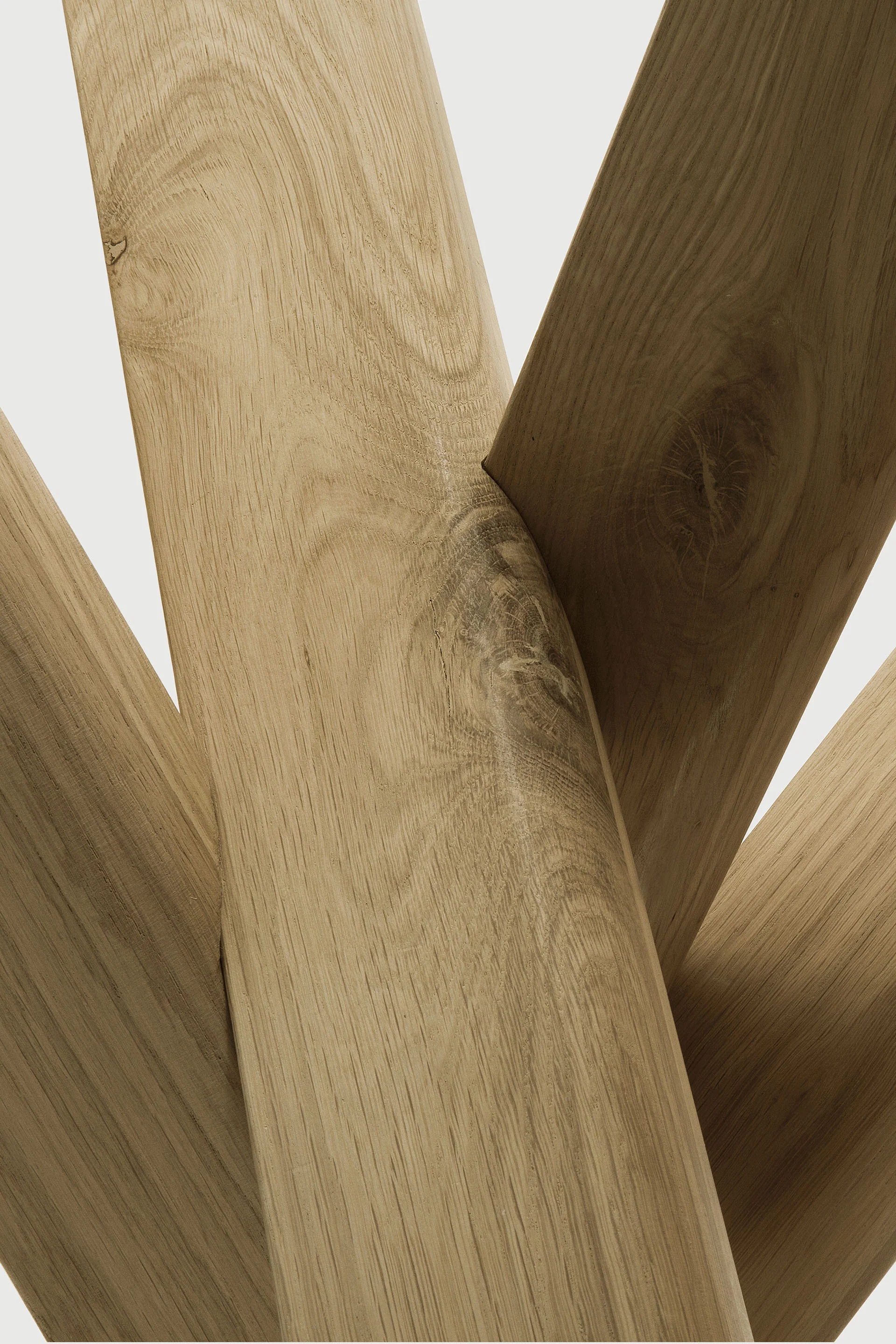 Mikado Beistelltisch - Eiche - rund - 50 x 50 x 50 cm - Image 2