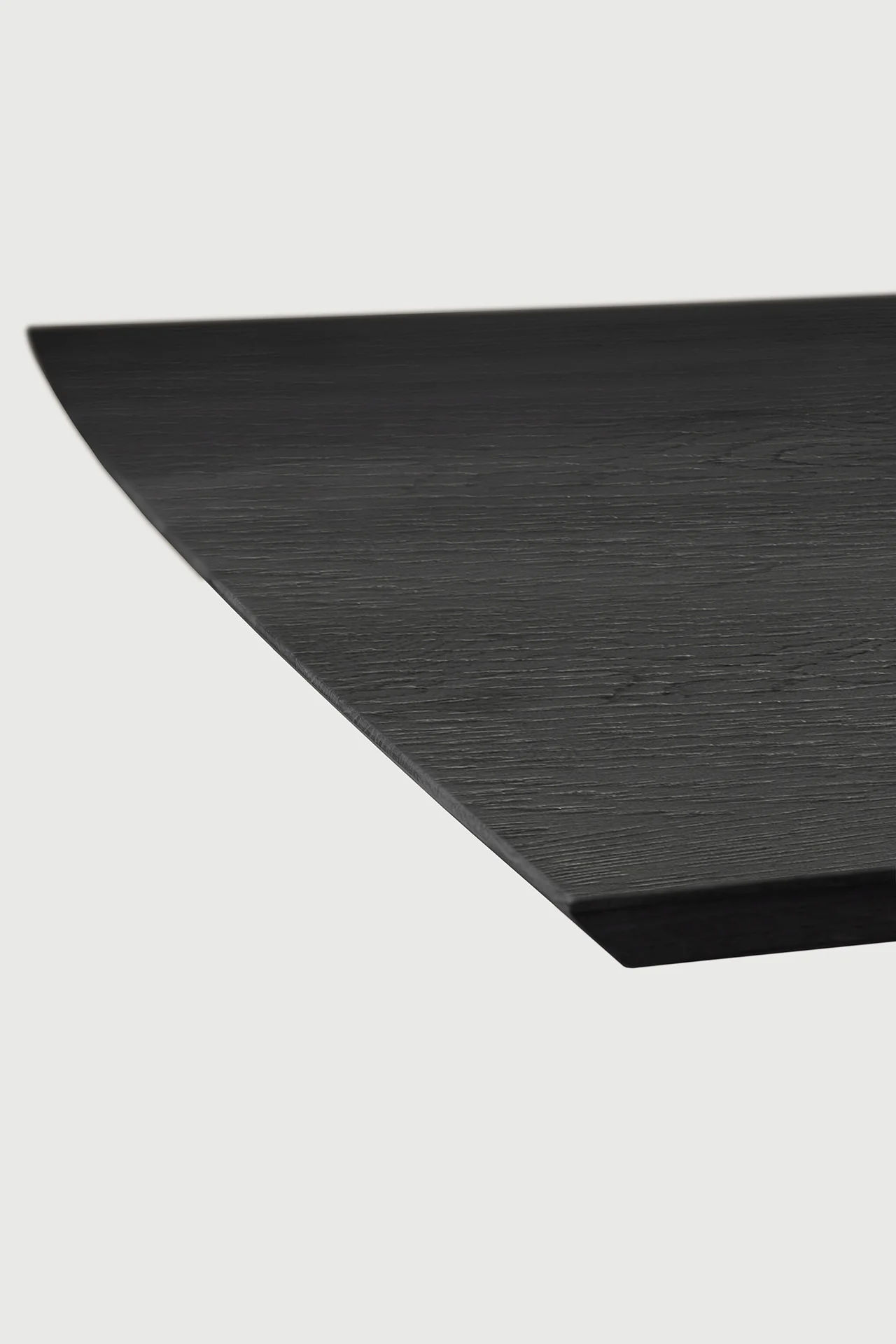 Mikado Esstisch - lackierte Eiche - schwarz - rechteckig - 203 x 106 x 76 cm - Image 6