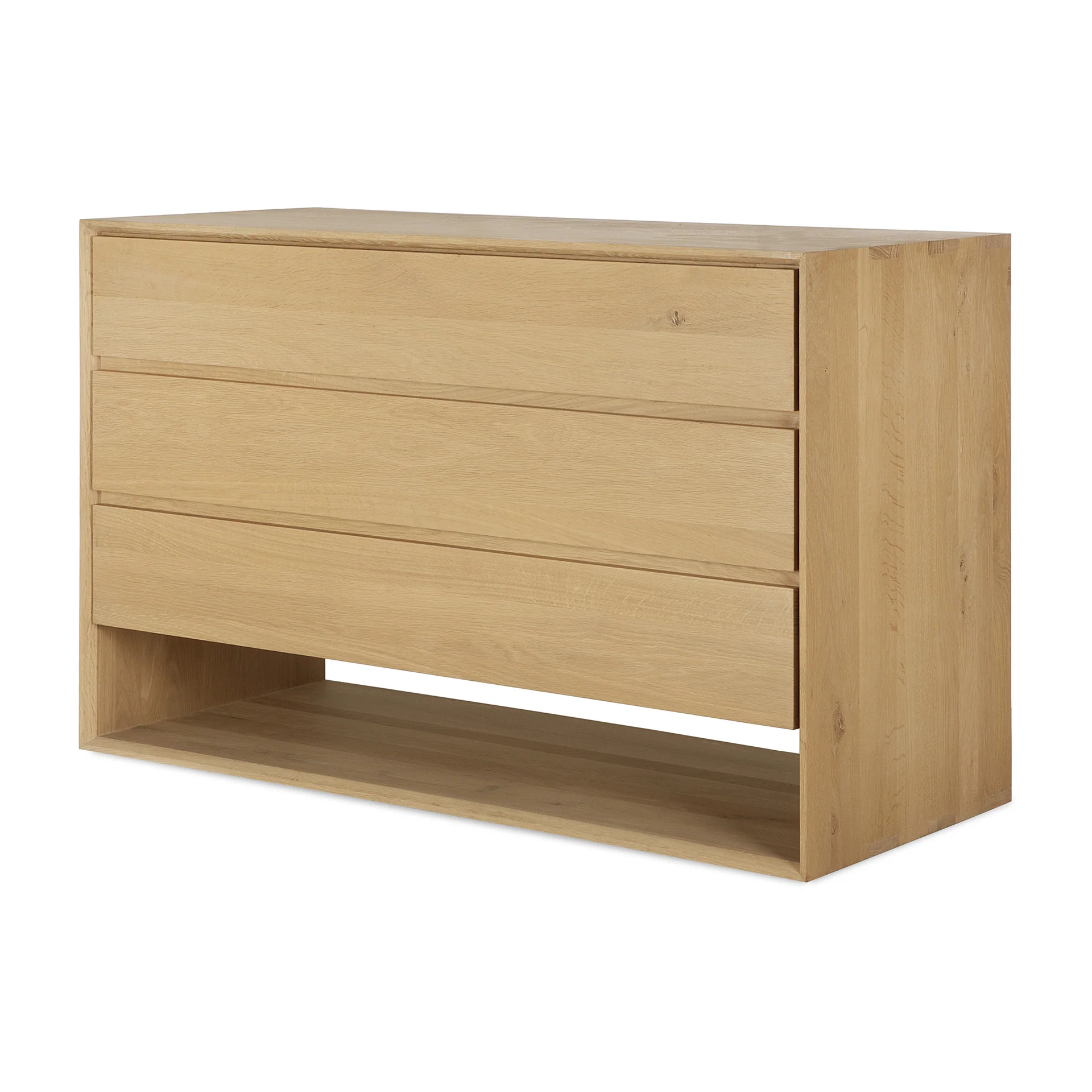 Nordic Kommode - Eiche - 3 Schubladen - 130 x 56 x 83 cm - Image 2