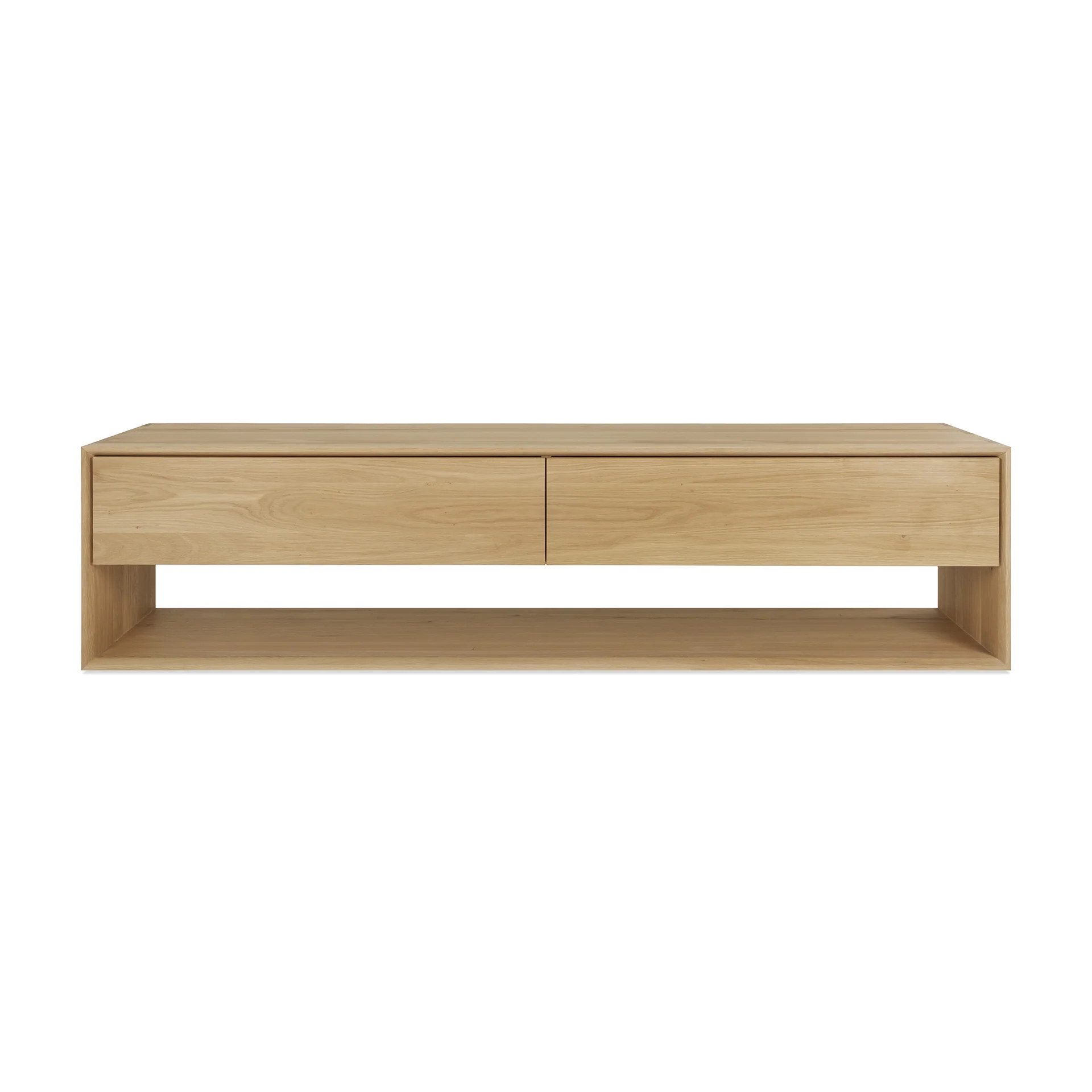 Nordic TV-Schrank - Eiche - 1 Klapptür - 1 Schublade - 180 x 46 x 45 cm