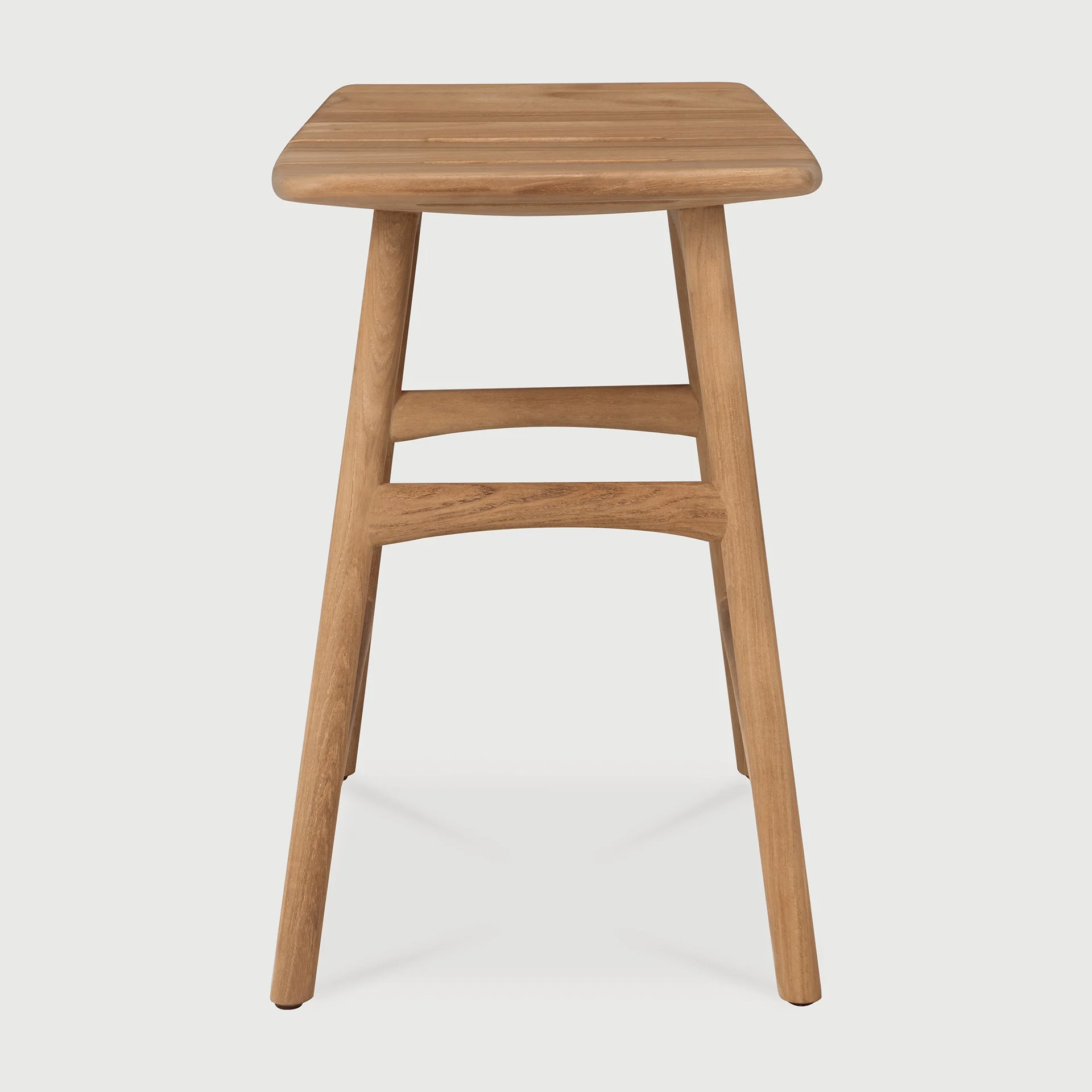 Osso Gartenhockergestell - Teak - 50 x 33 x 49 cm - Image 5