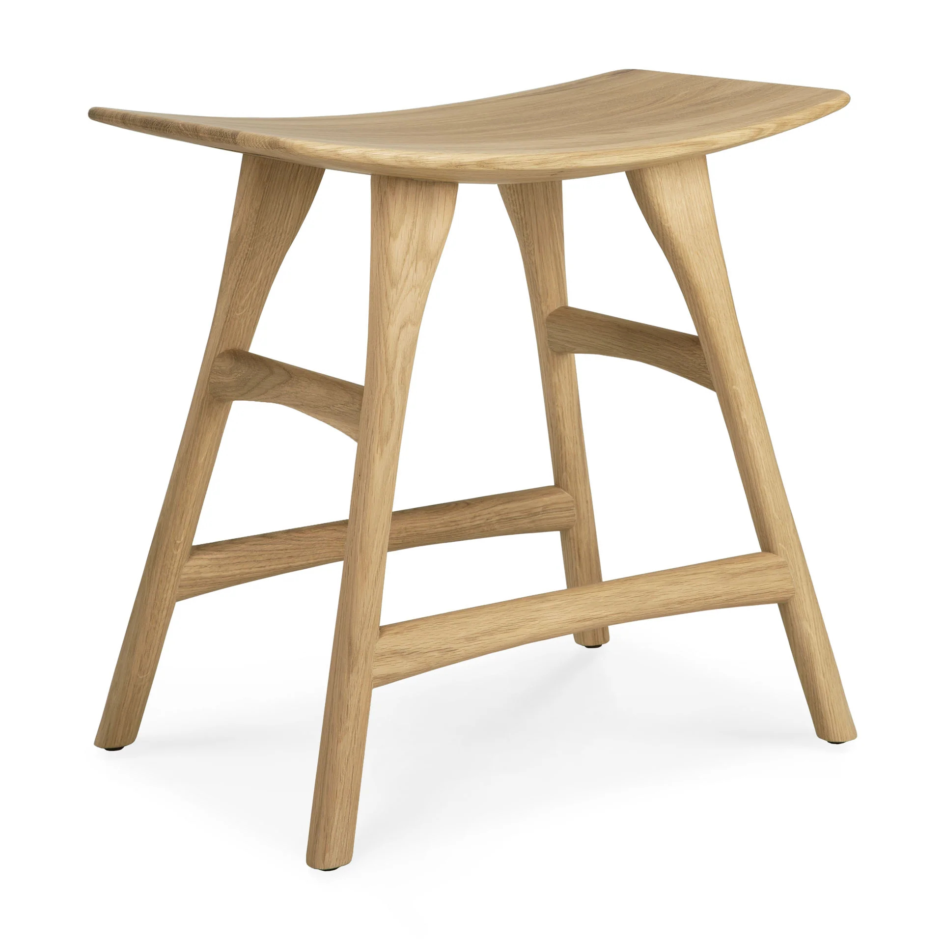 Osso Hocker - Eiche - 50 x 33 x 49 cm