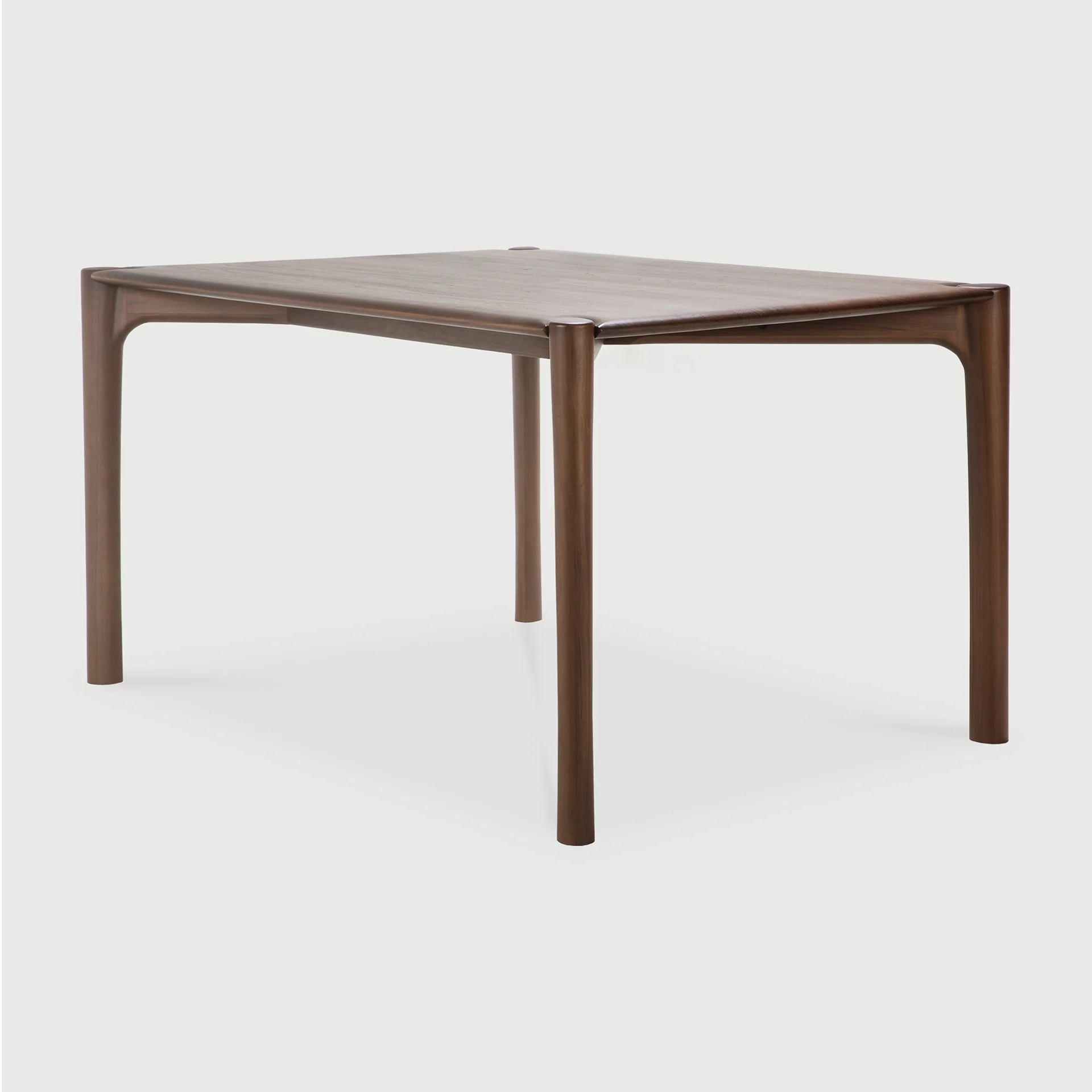 PI Esstisch - lackiertes Teak - braun - rechteckig - 140 x 80 x 76 cm - Image 3