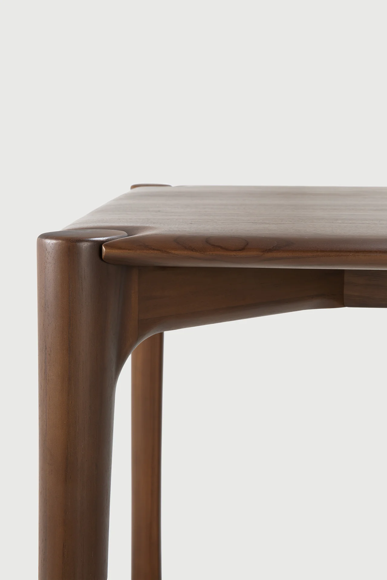 PI Esstisch - lackiertes Teak - braun - rechteckig - 220 x 95 x 76 cm - Image 5