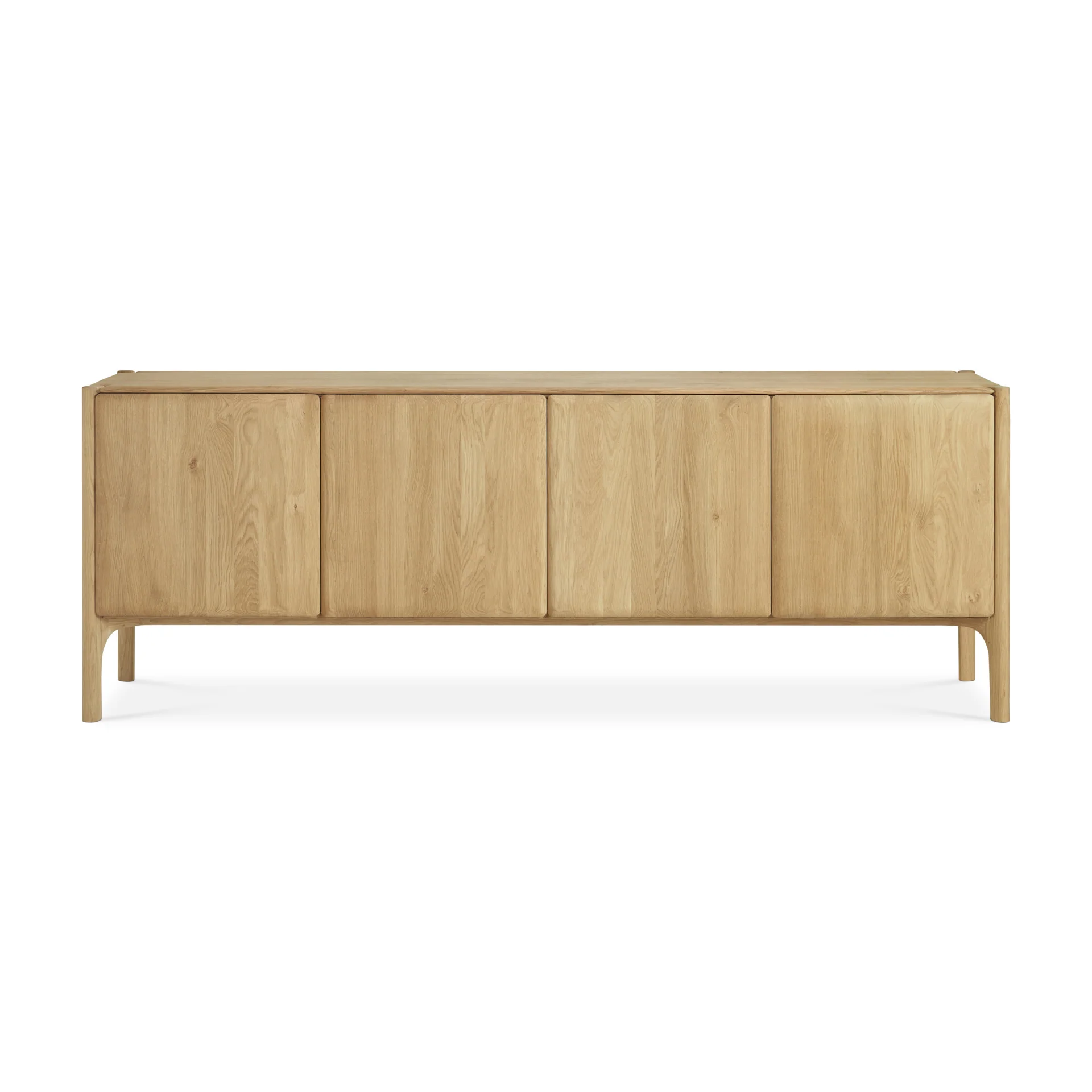 PI Sideboard - Eiche - 4 Türen - 230 x 45 x 83 cm