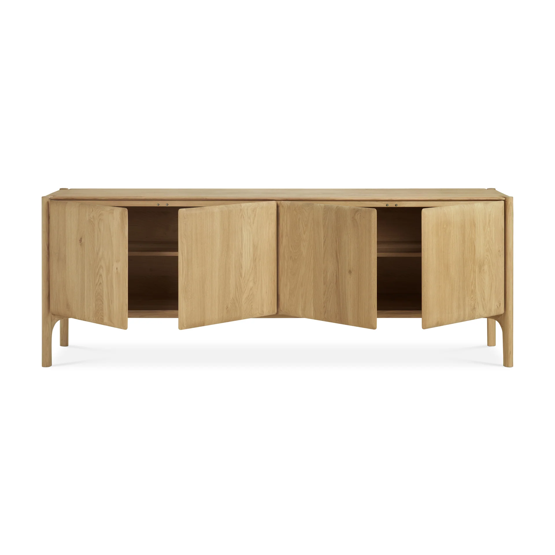 PI Sideboard - Eiche - 4 Türen - 230 x 45 x 83 cm - Image 4