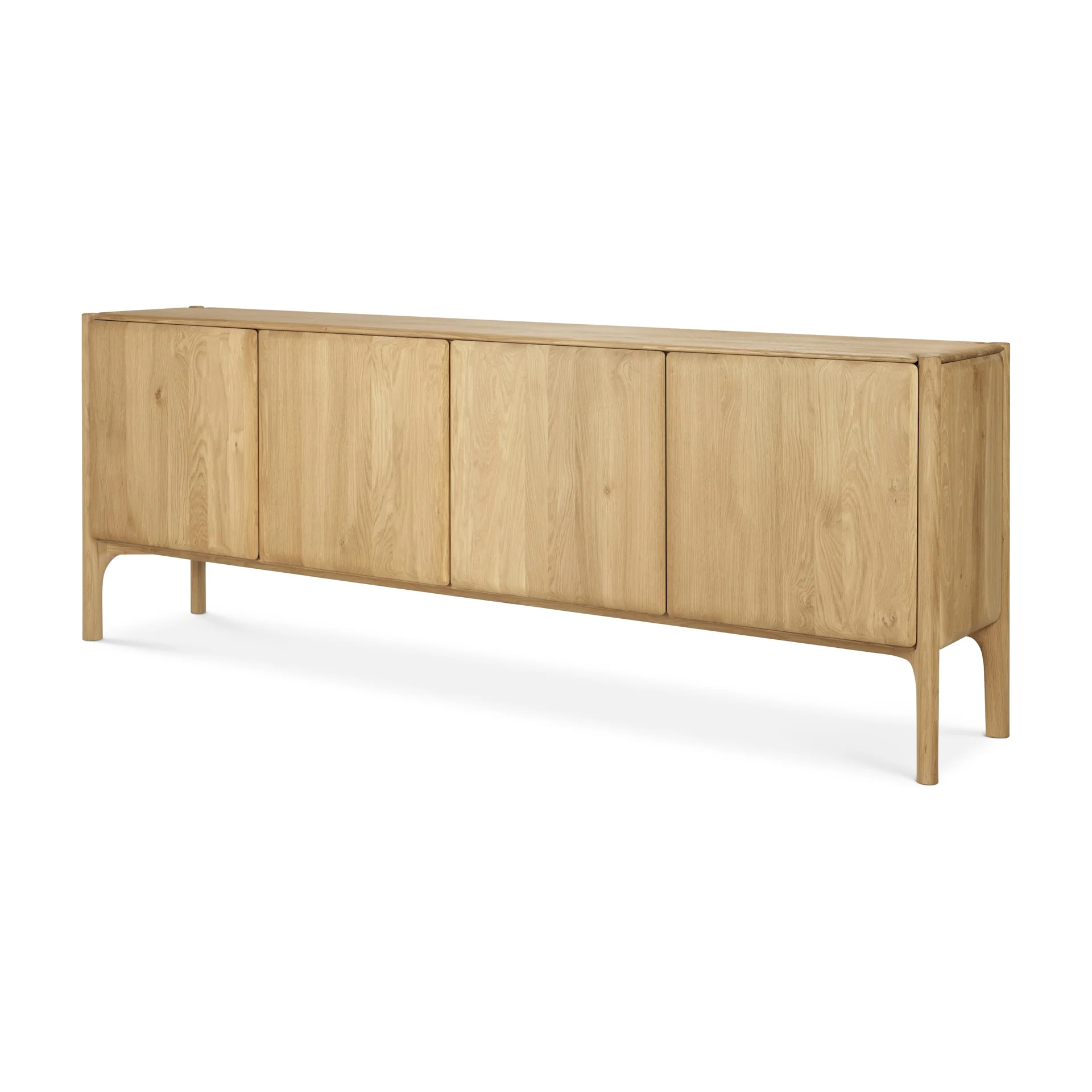 PI Sideboard - Eiche - 4 Türen - 230 x 45 x 83 cm - Image 6