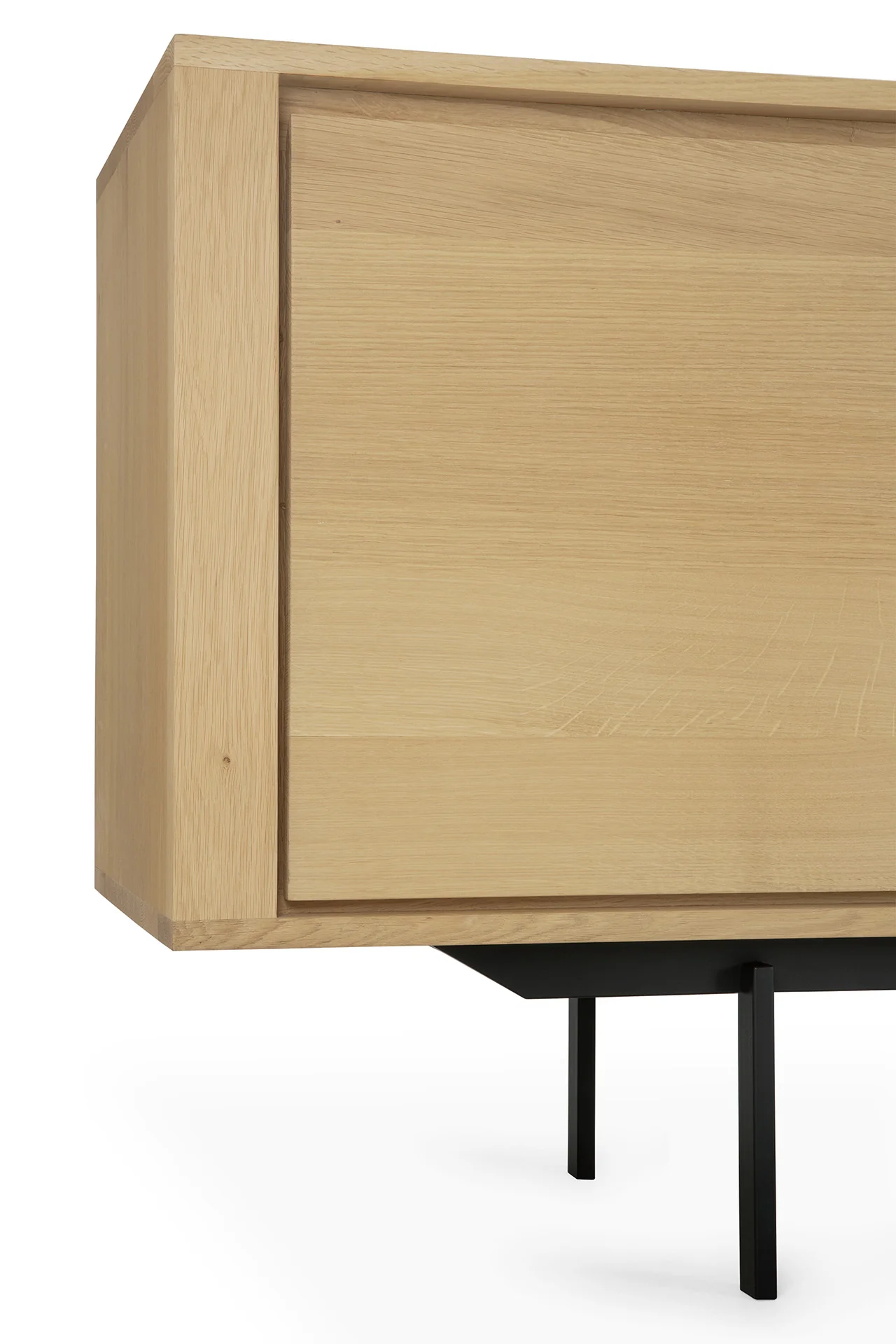Shadow Sideboard - Eiche - 3 Türen - 3 Schubladen - 224 x 45 x 80 cm - Image 7