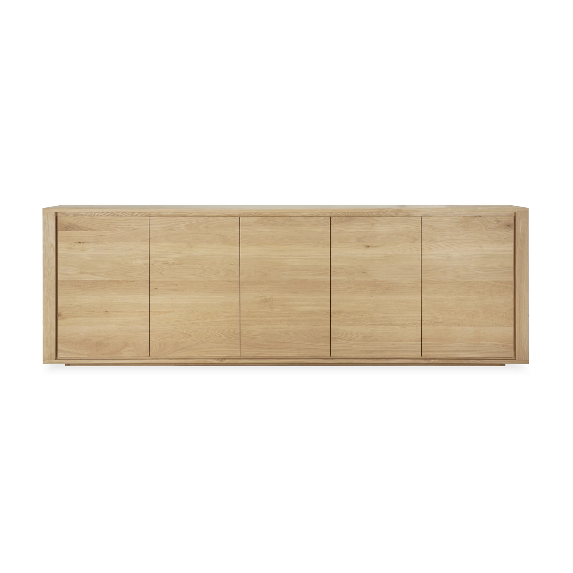 Shadow Sideboard - Eiche - 5 Türen - 250 x 45 x 84 cm