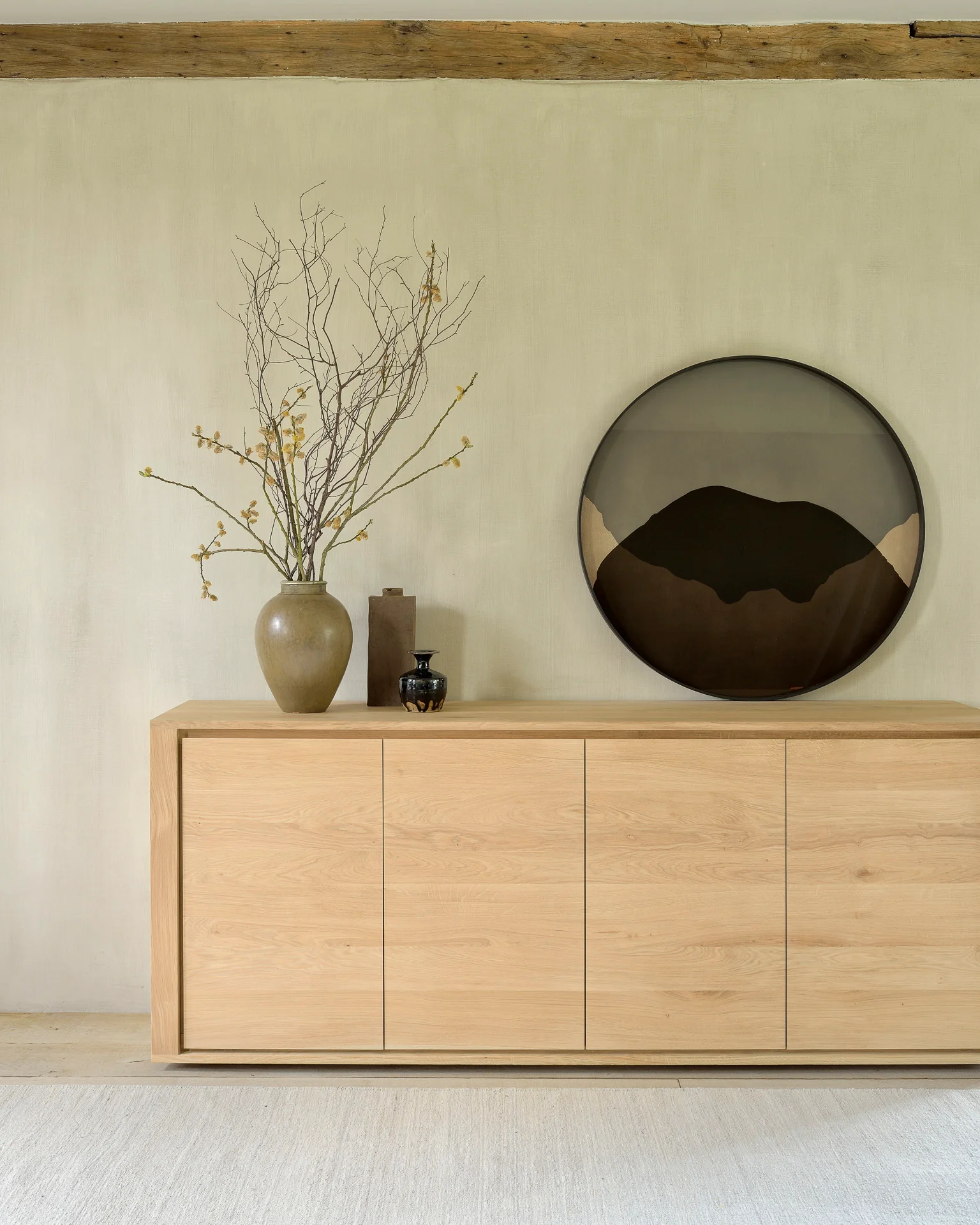 Shadow Sideboard - Eiche - 5 Türen - 250 x 45 x 84 cm - Image 2