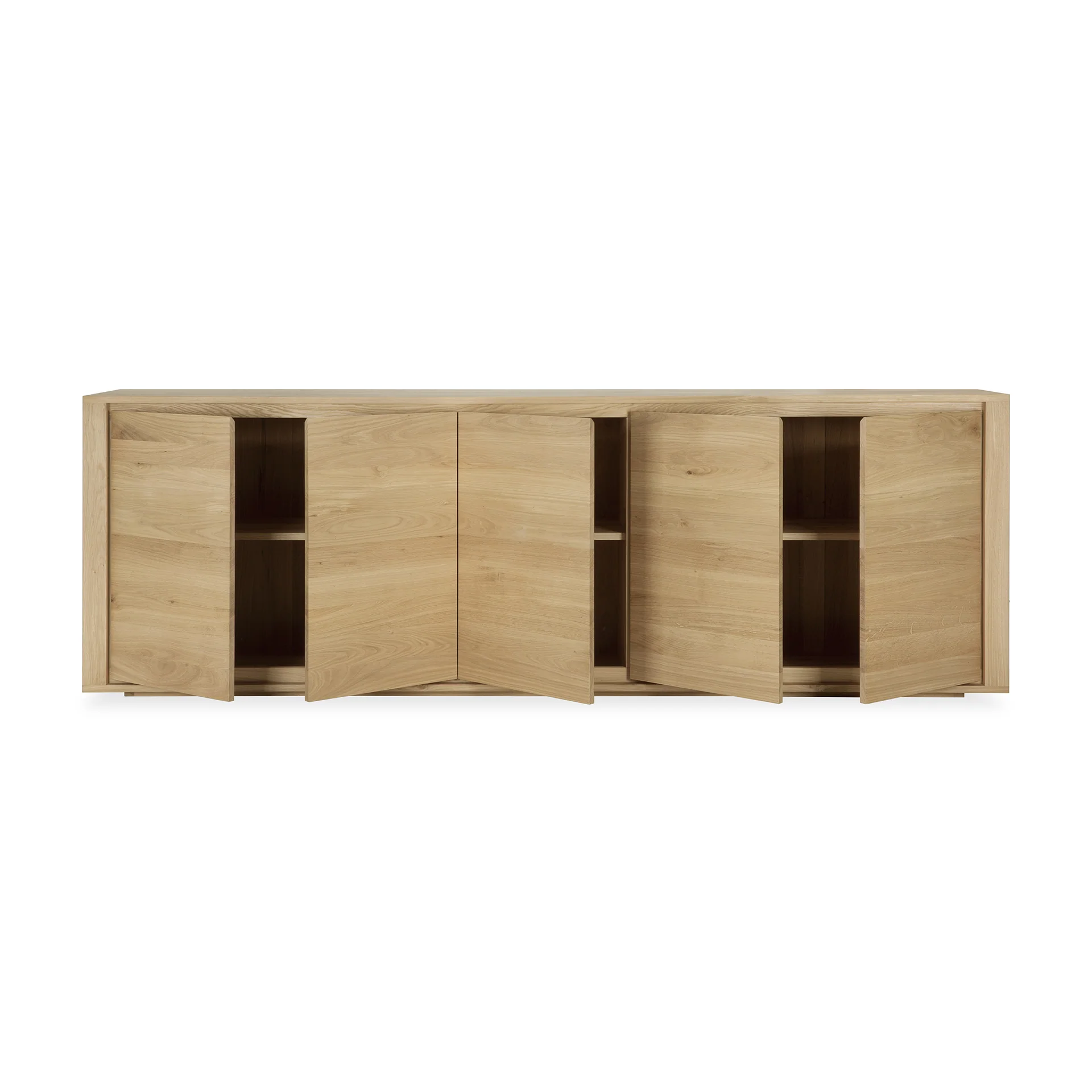 Shadow Sideboard - Eiche - 5 Türen - 250 x 45 x 84 cm - Image 4