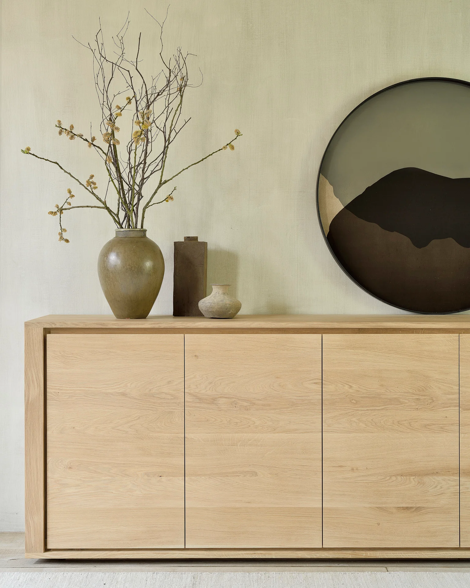 Shadow Sideboard - Eiche - 5 Türen - 250 x 45 x 84 cm - Image 9