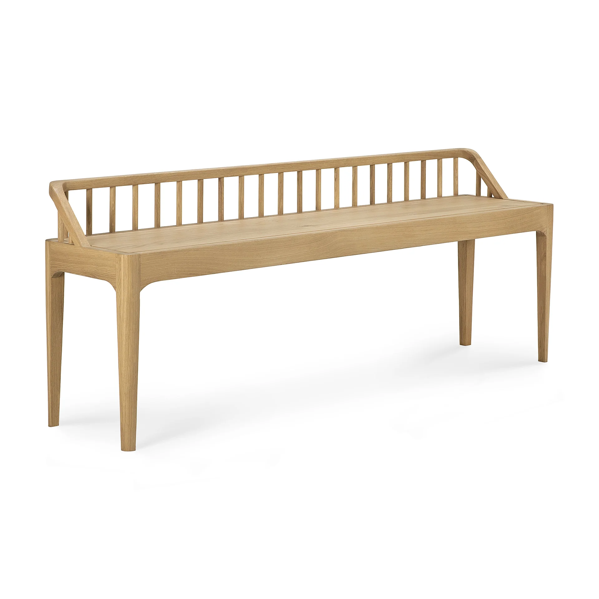 Spindle Sitzbank - Eiche - 150 x 35 x 60 cm