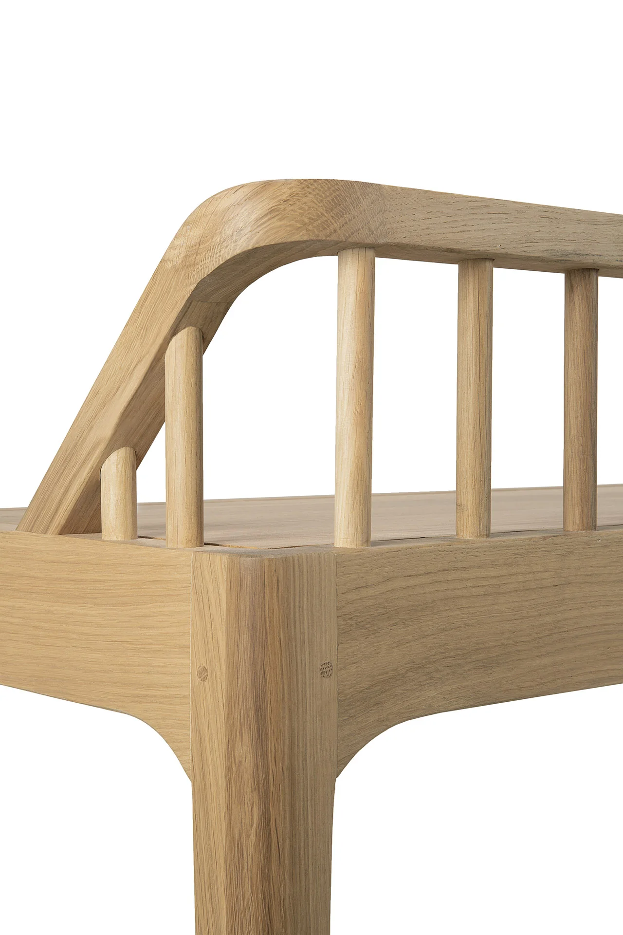 Spindle Sitzbank - Eiche - 150 x 35 x 60 cm - Image 5