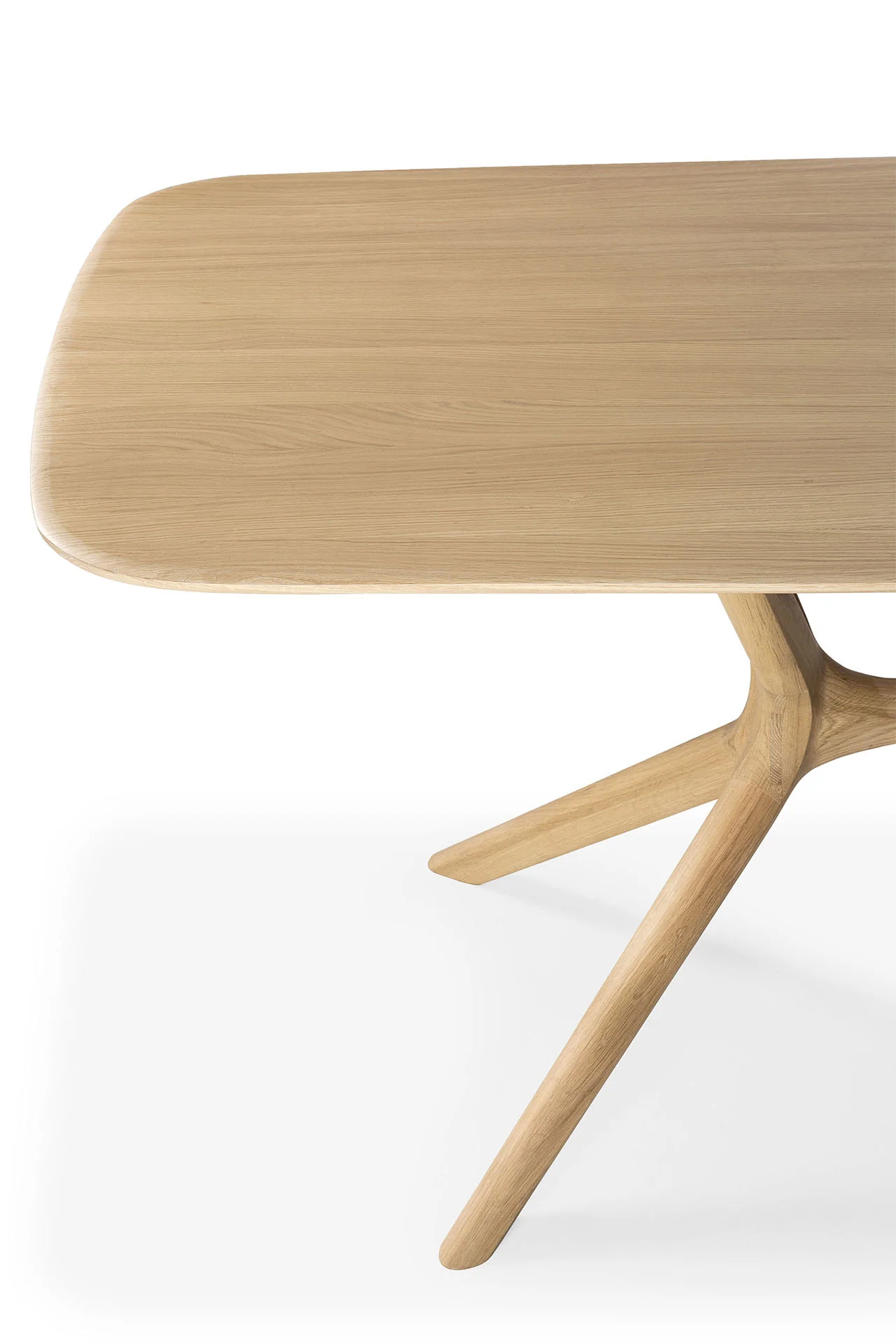 X Esstisch - Eiche - rechteckig - 224 x 100 x 76 cm - Image 2