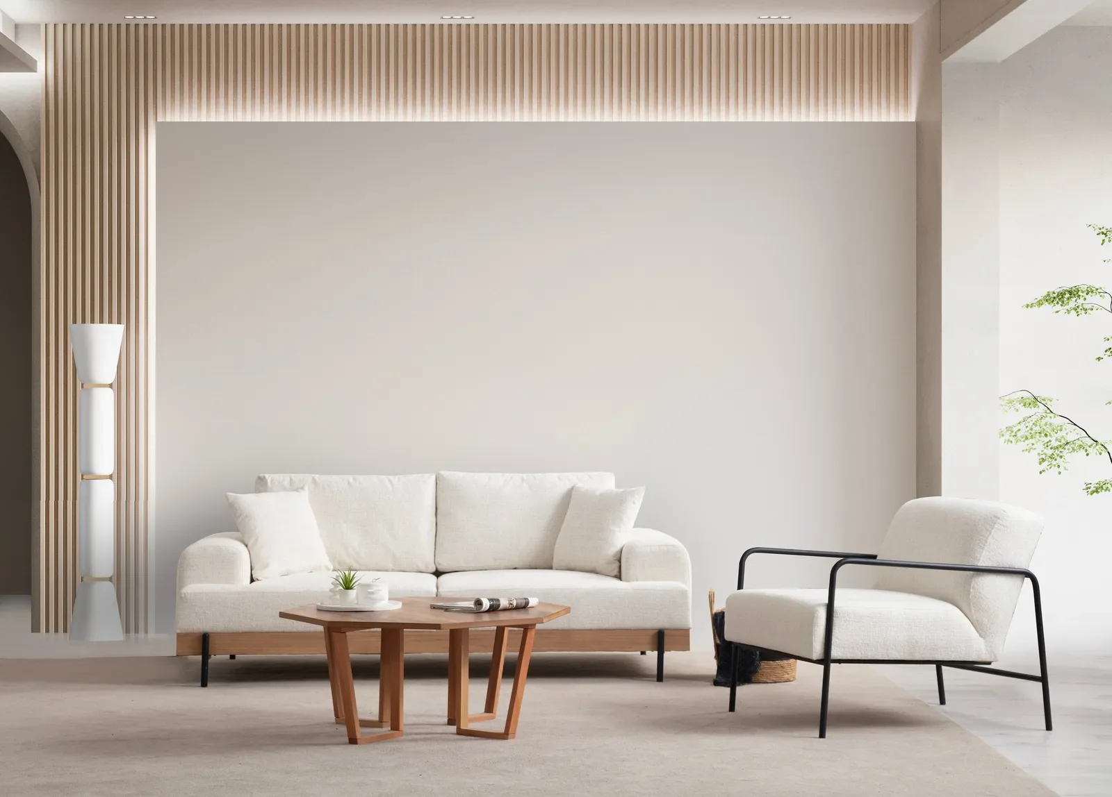 Eti 3-Sitzer Sofa, 220x98 cm - Image 2