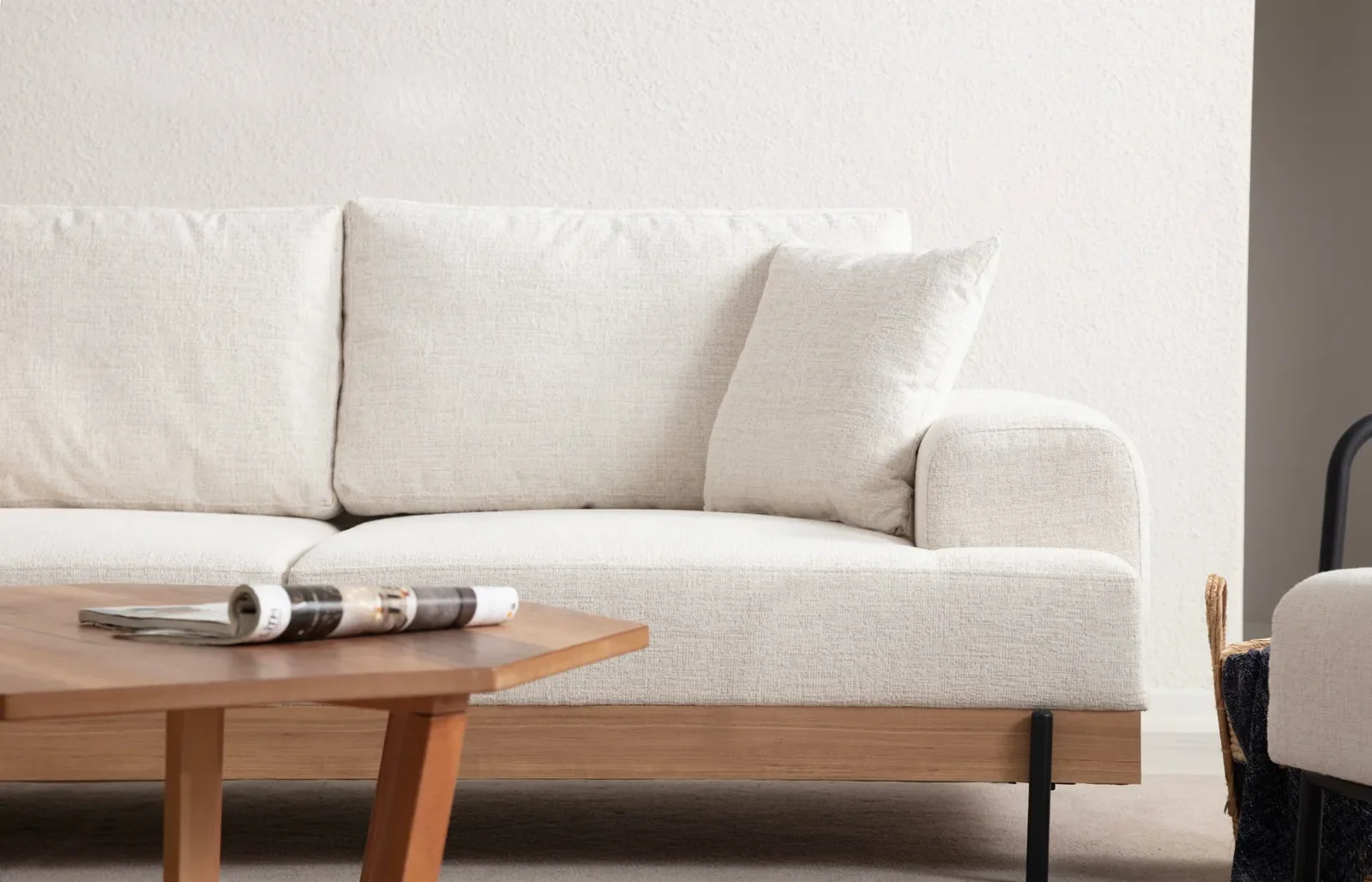 Eti 3-Sitzer Sofa, 220x98 cm - Image 4