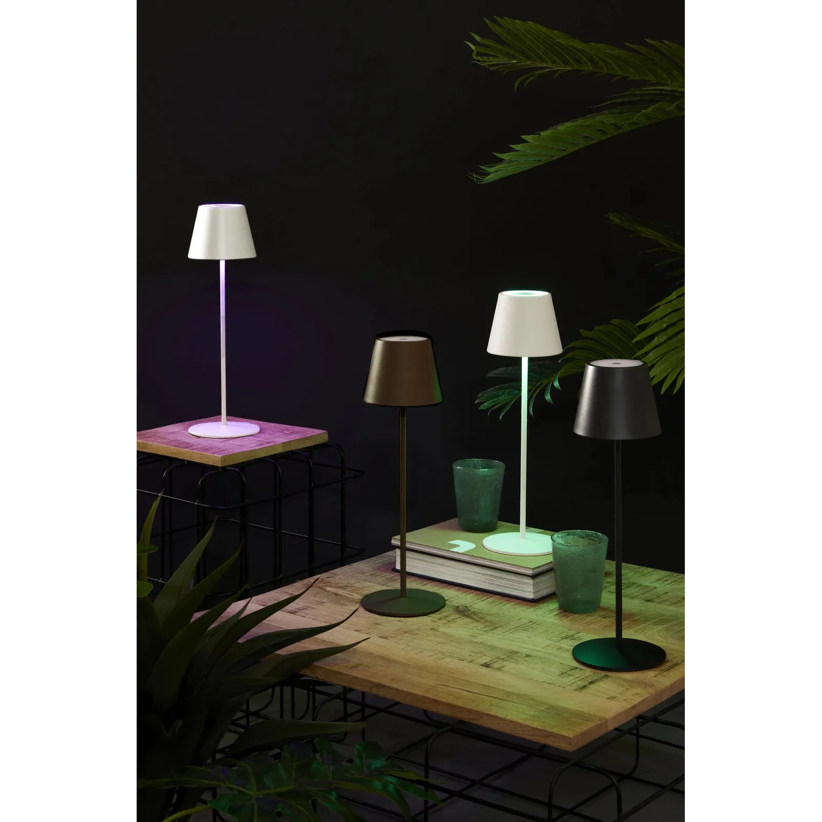 Etna Tischlampe LED Weiss Höhe 38 cm - Image 9