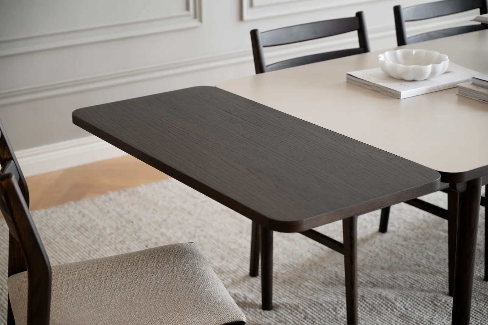 FAIRMOUNT Ausziehplatte Braun 45x95x4cm - Image 2