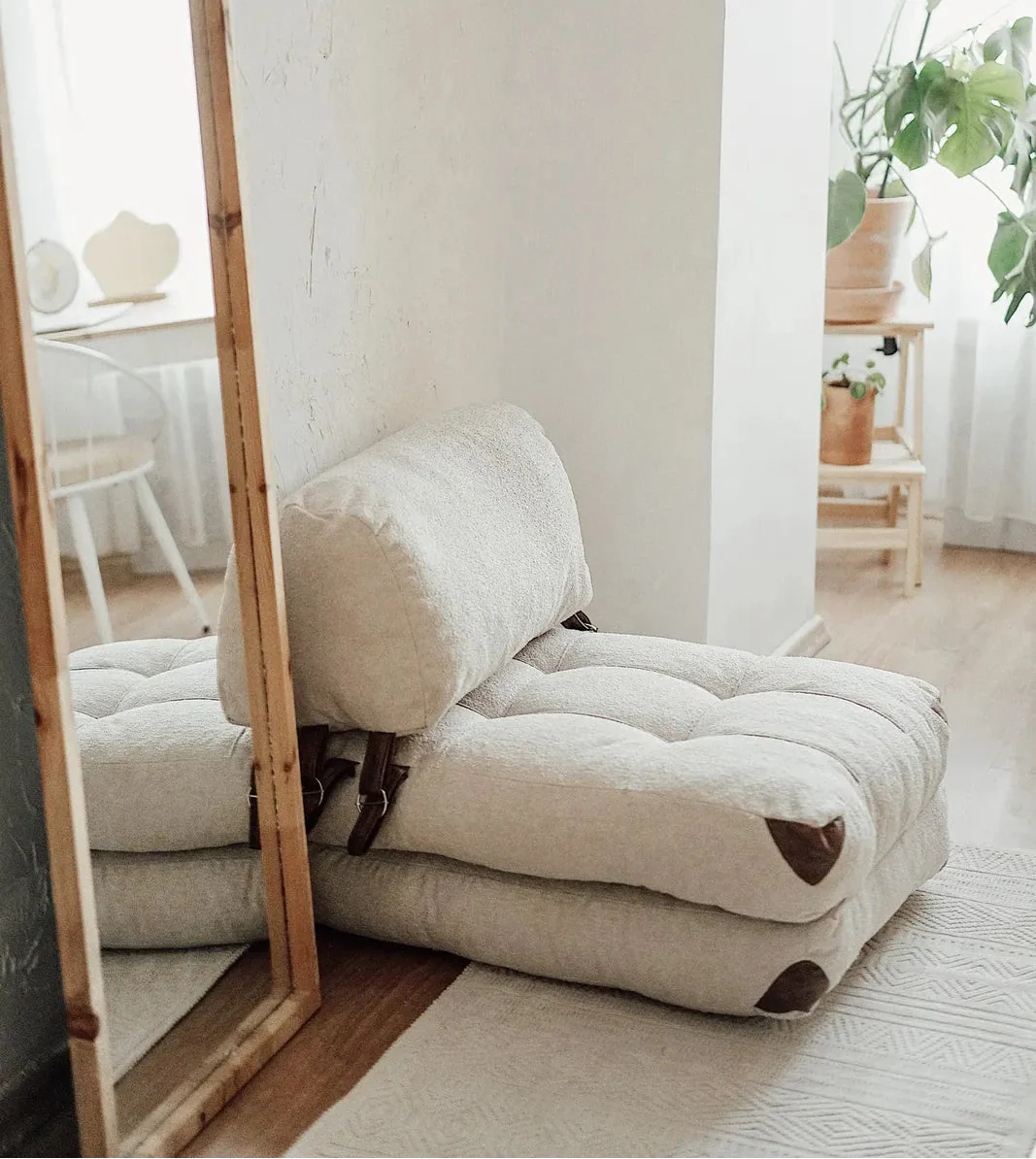 Fold 1-Sitzer Schlafsofa, 80x70 cm - Image 2