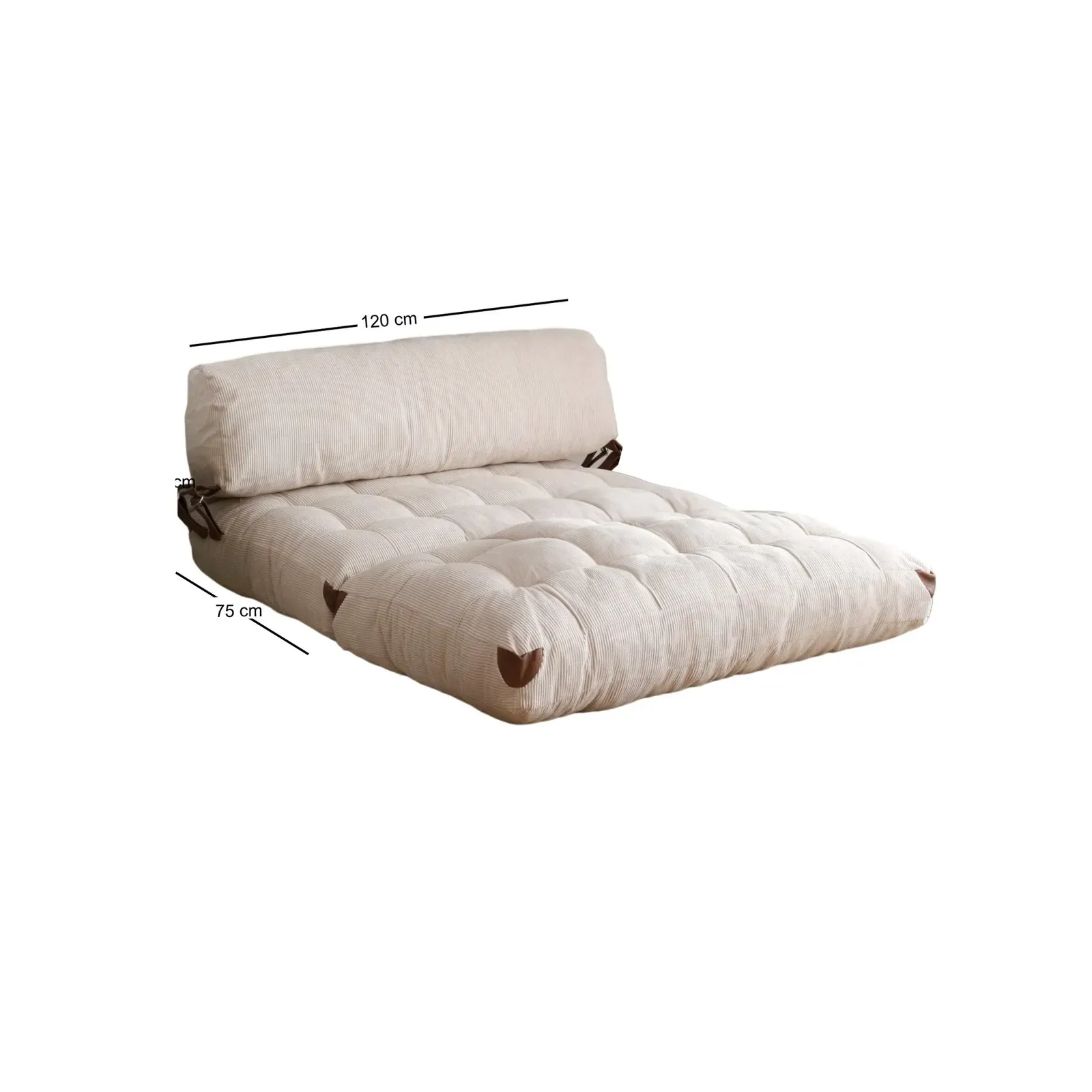 Fold 2-Sitzer Schlafsofa, 120x79 cm - Image 7