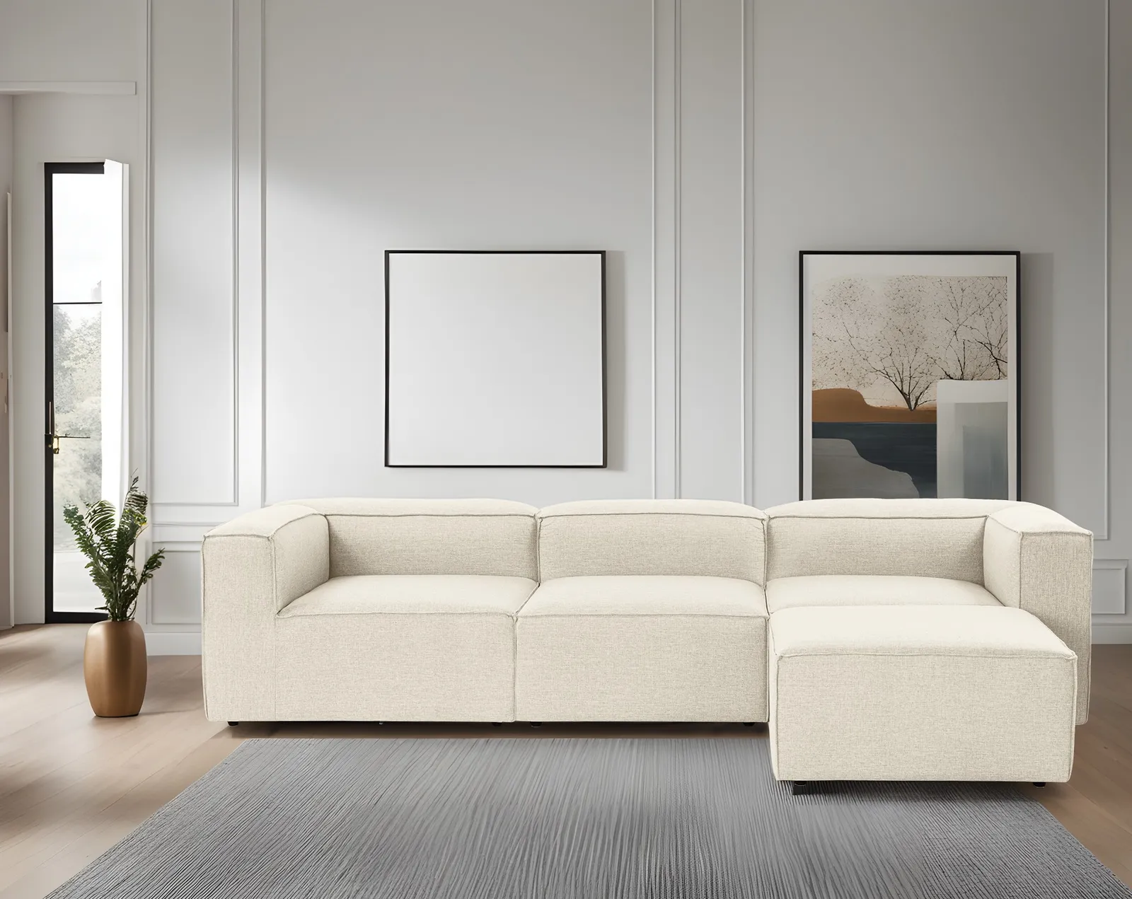 Fora Ecksofa, Rechte Seite, 297x190 cm - Image 2