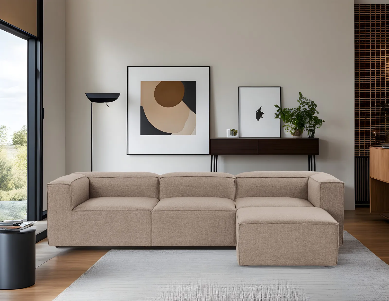 Fora Ecksofa, Rechte Seite, 297x190 cm - Image 56