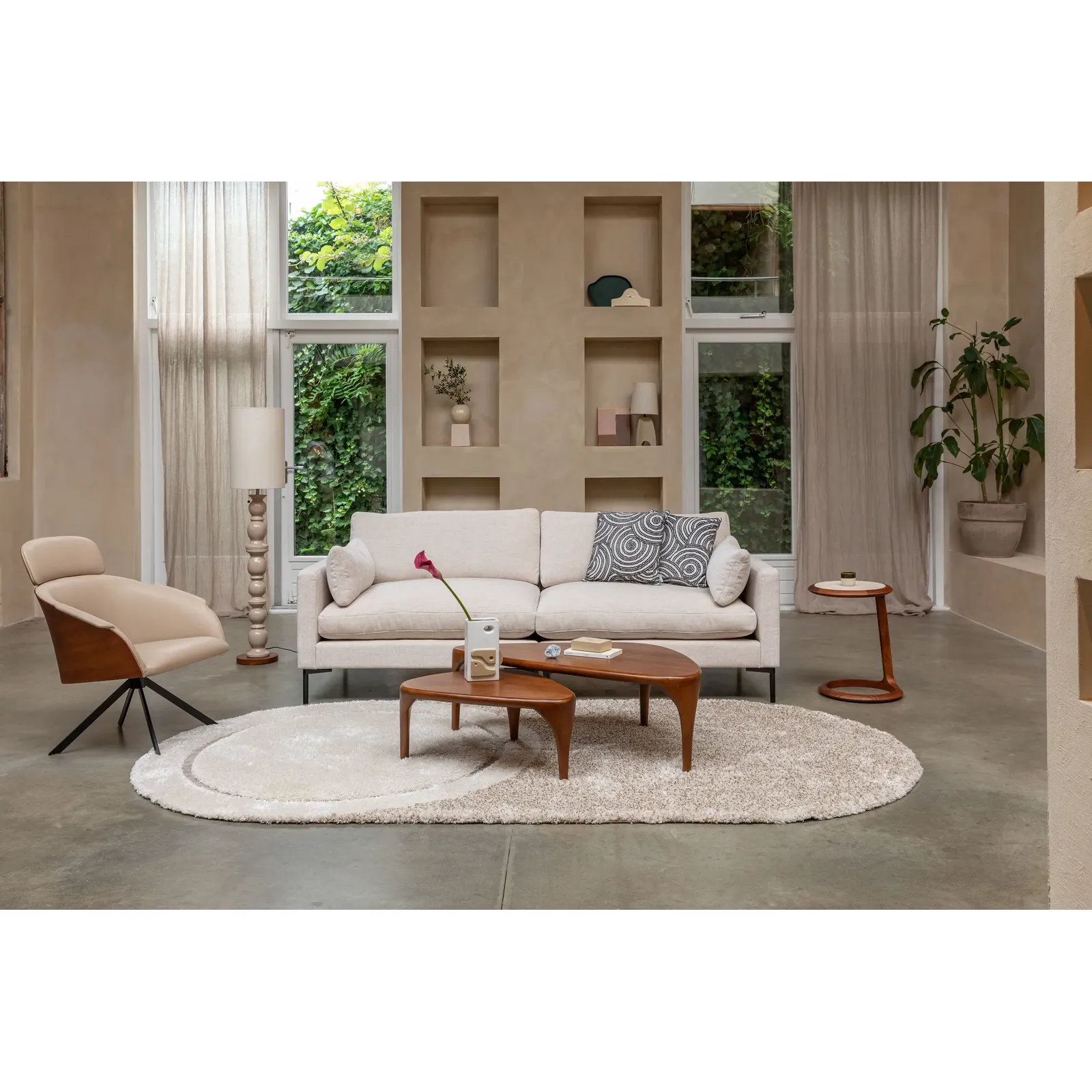 Frie Lounge Sessel 71x71x86 cm - Image 3