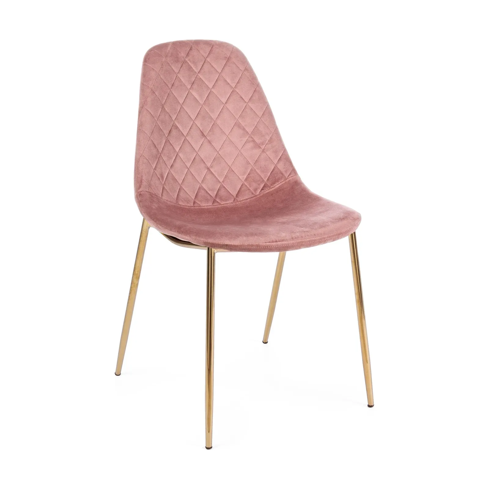 Frottee Samtstuhl Rosa