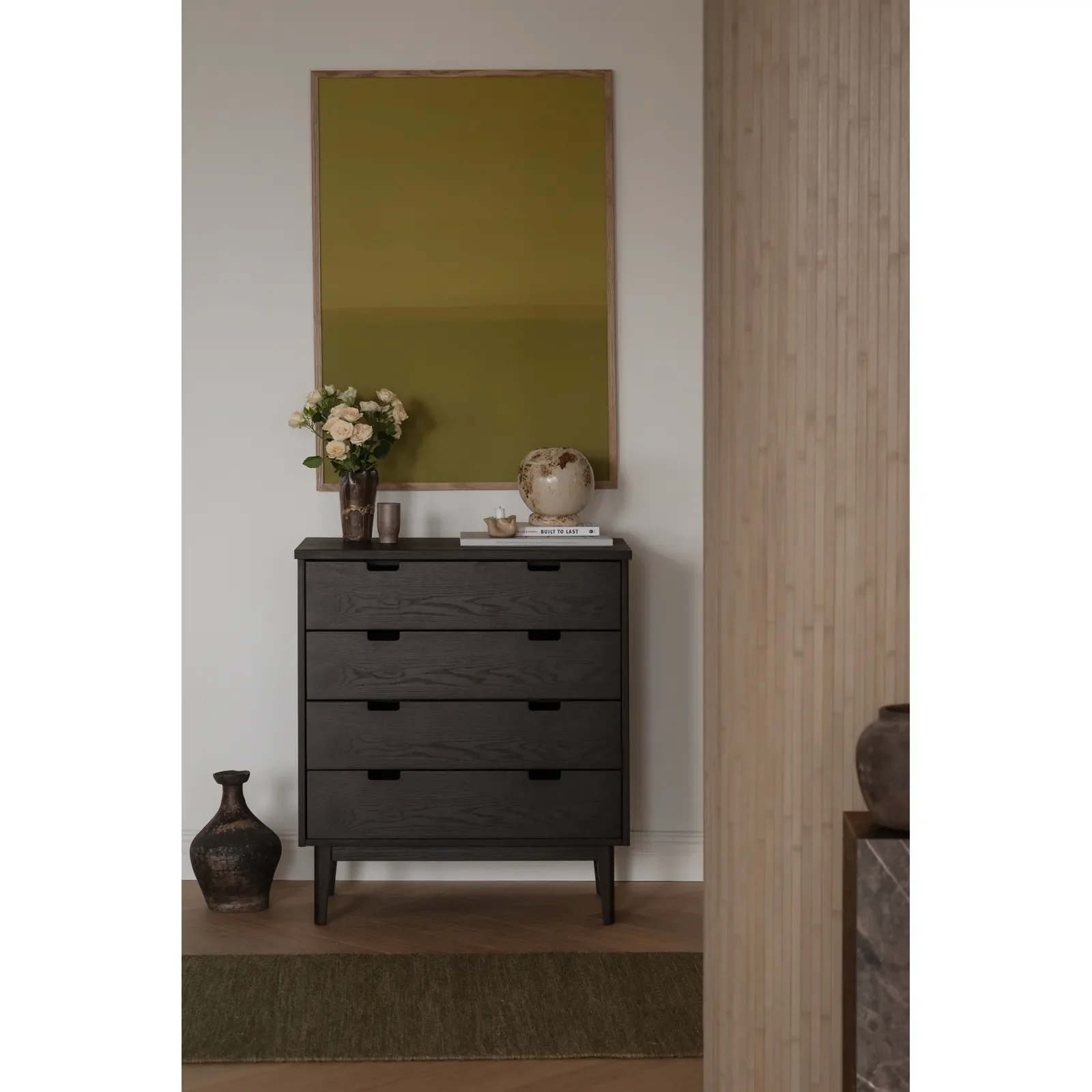 GARRISON Kommode aus massiver Eiche, 75x38x85 cm - Image 4