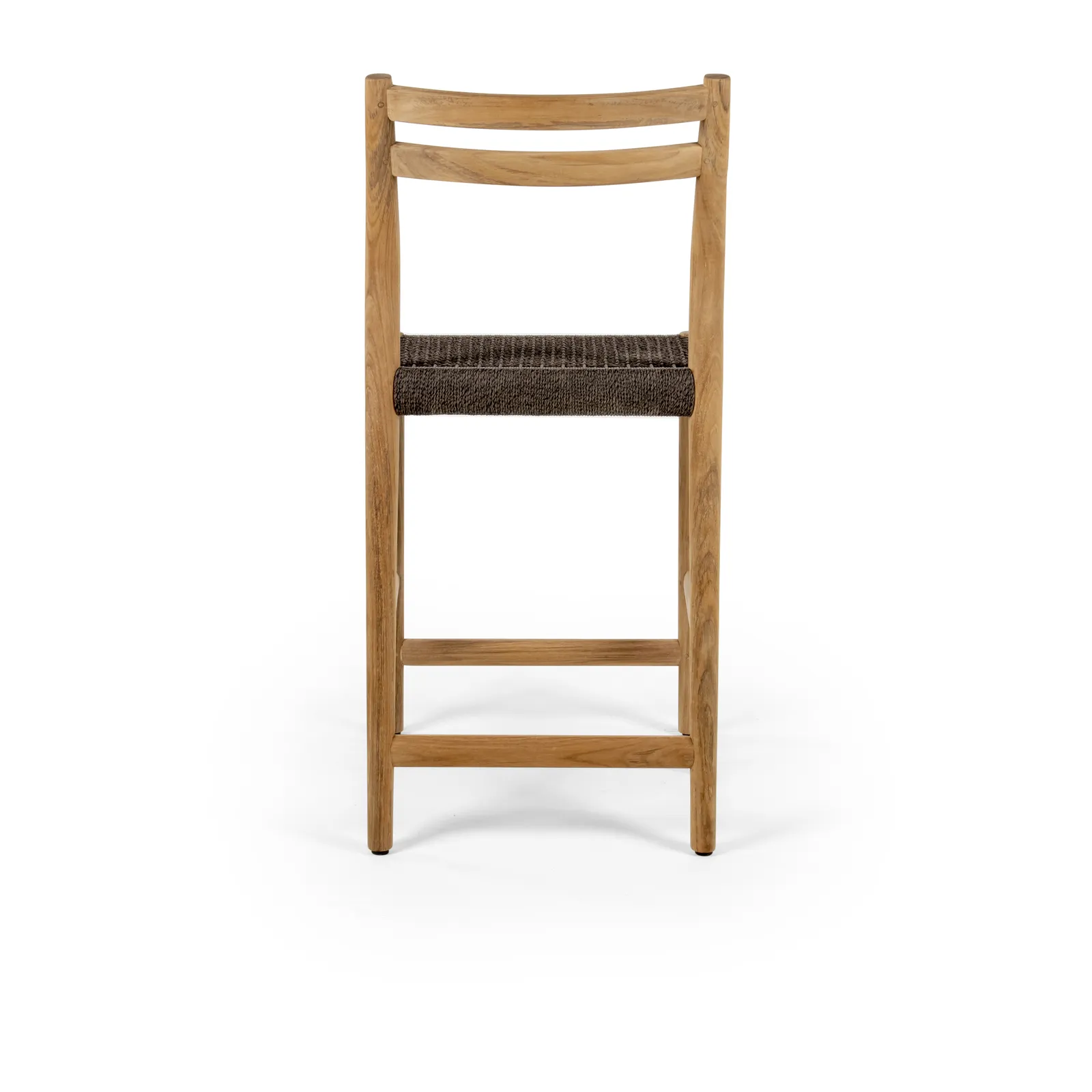 Garten Barhocker Florence aus Teakholz und Seil, Sitzhöhe 60 cm - Image 7