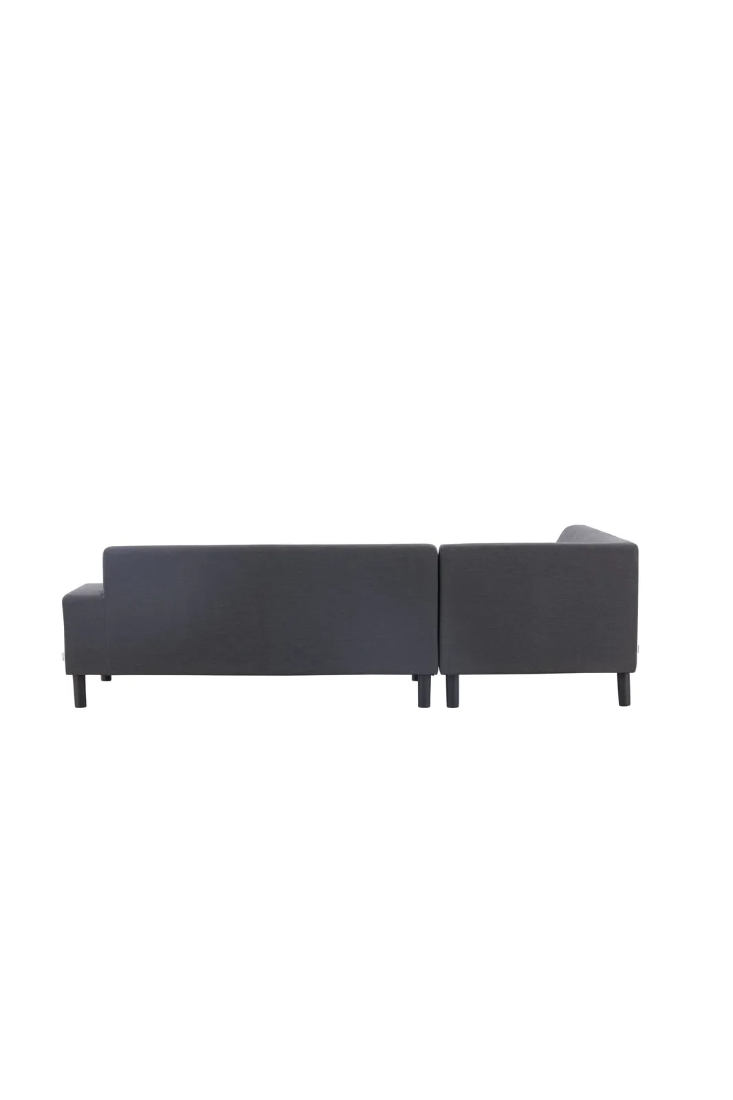Garten Ecksofa-Set Mecka aus Acryl und Aluminium in Dunkelgrau - Image 13