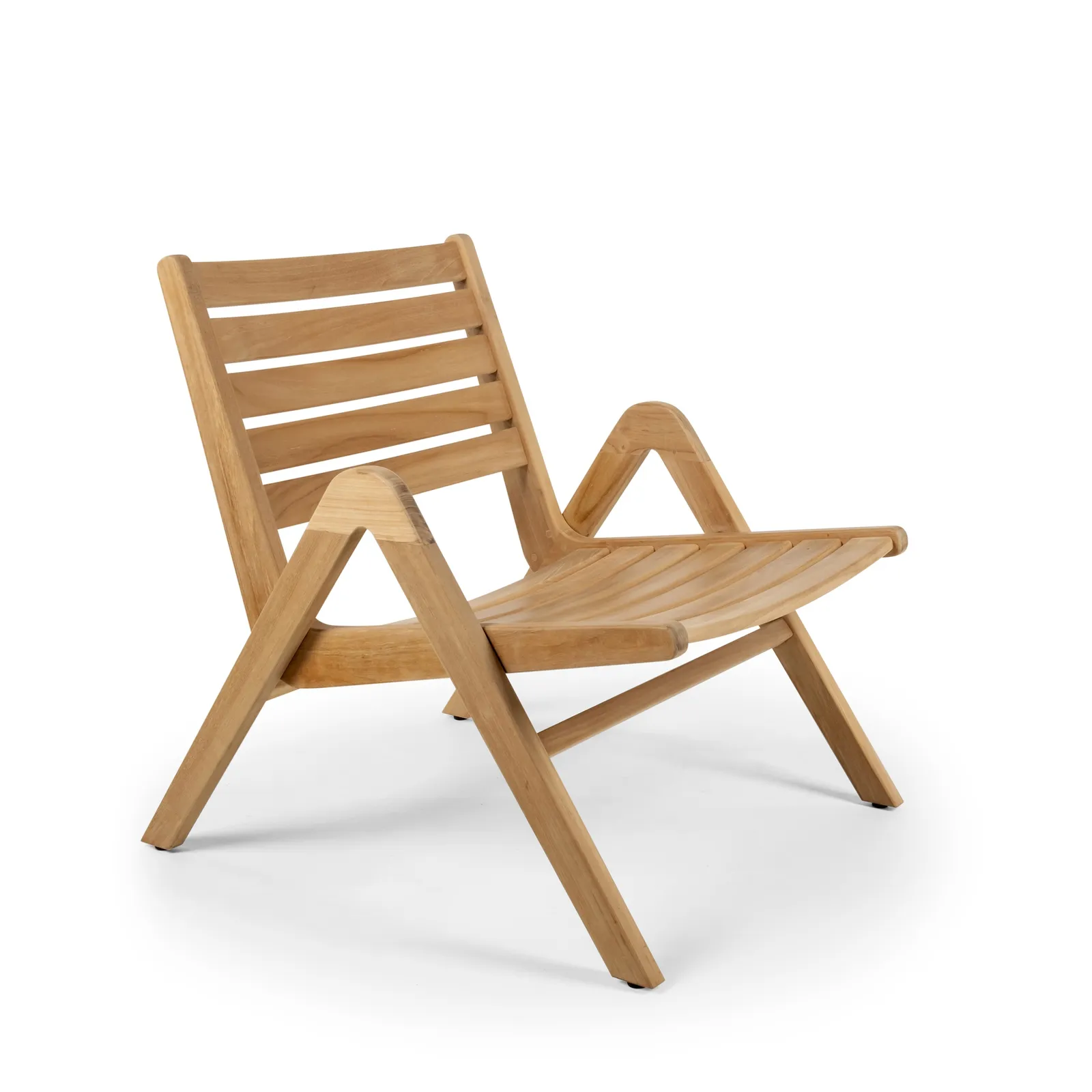 Garten Sessel Positano aus Teak in Natur, 66×80×75 cm - Image 10