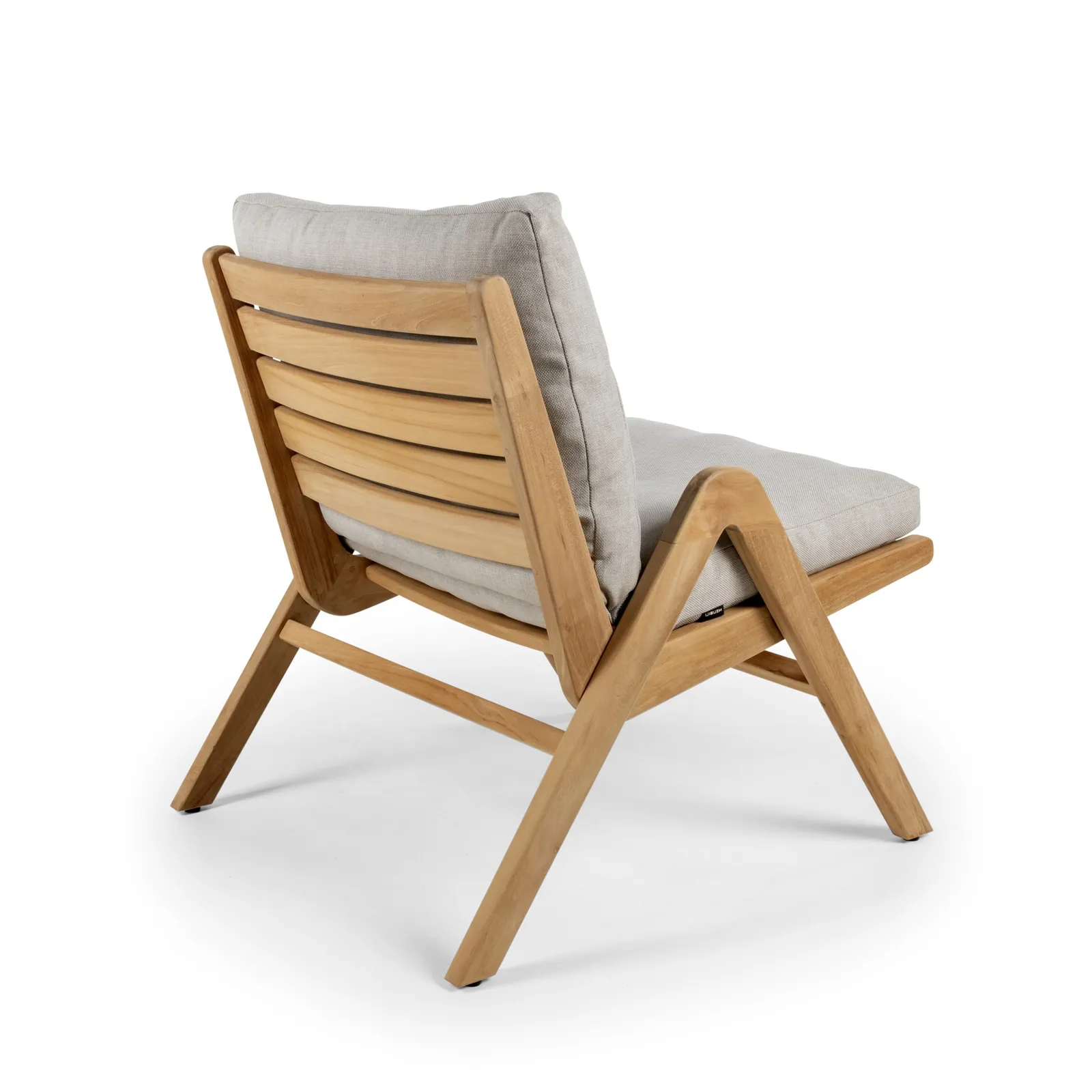 Garten Sessel Positano aus Teak in Natur, 66×80×75 cm - Image 7