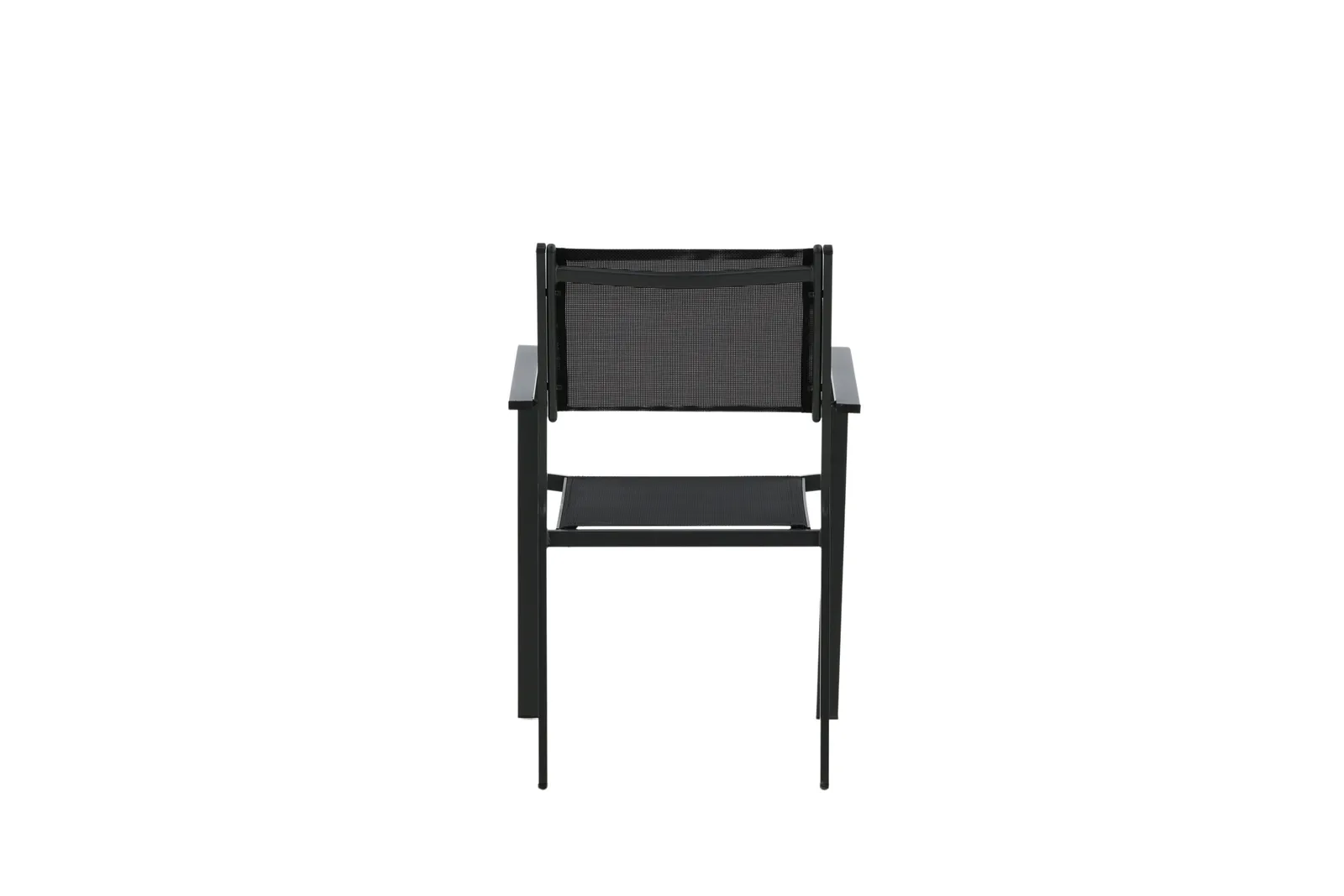 Gartenstuhl Copacabana aus Aluminium und Textilene in Schwarz - Image 13