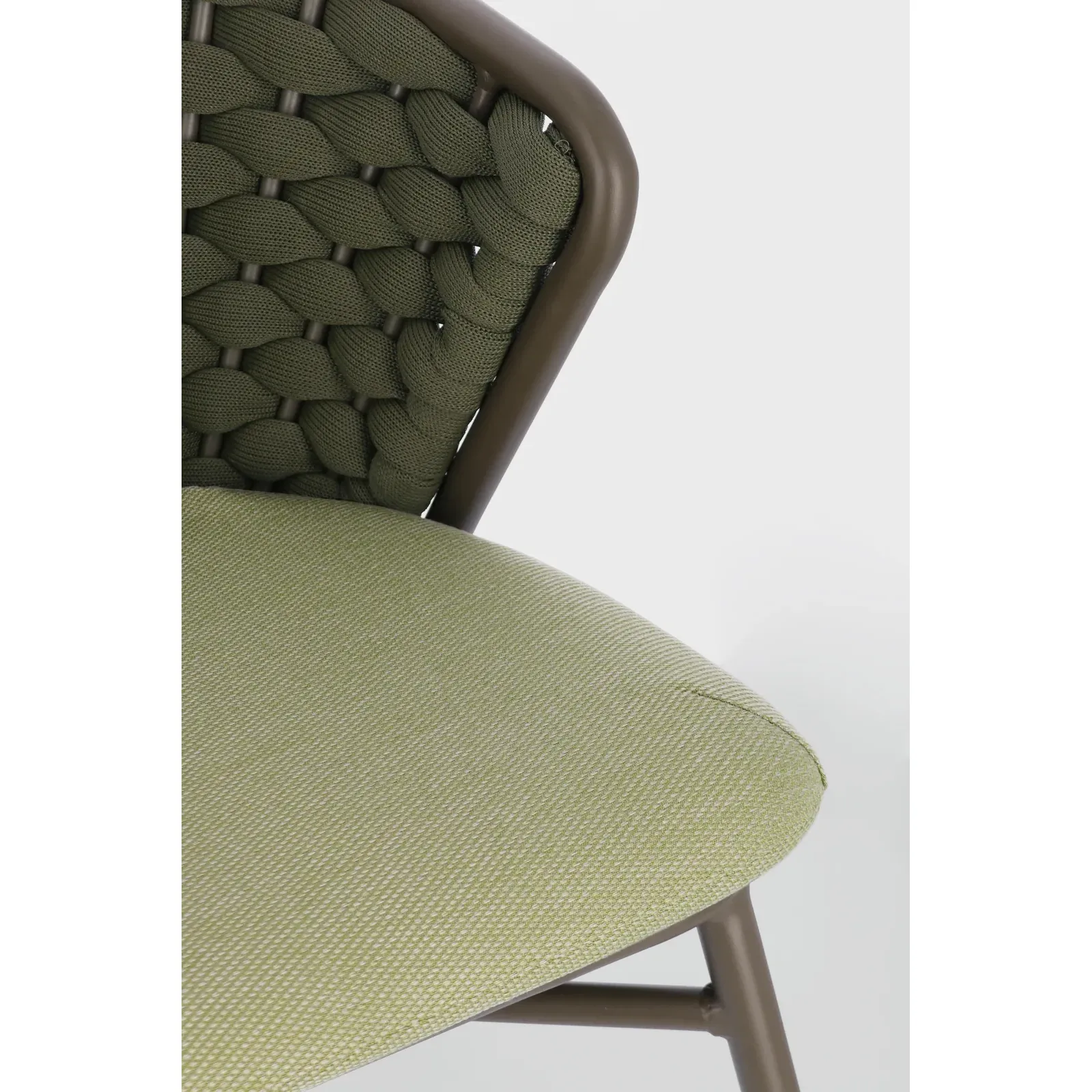 Gartenstuhl mit Kissen Harlow Olive QS24 - Image 10