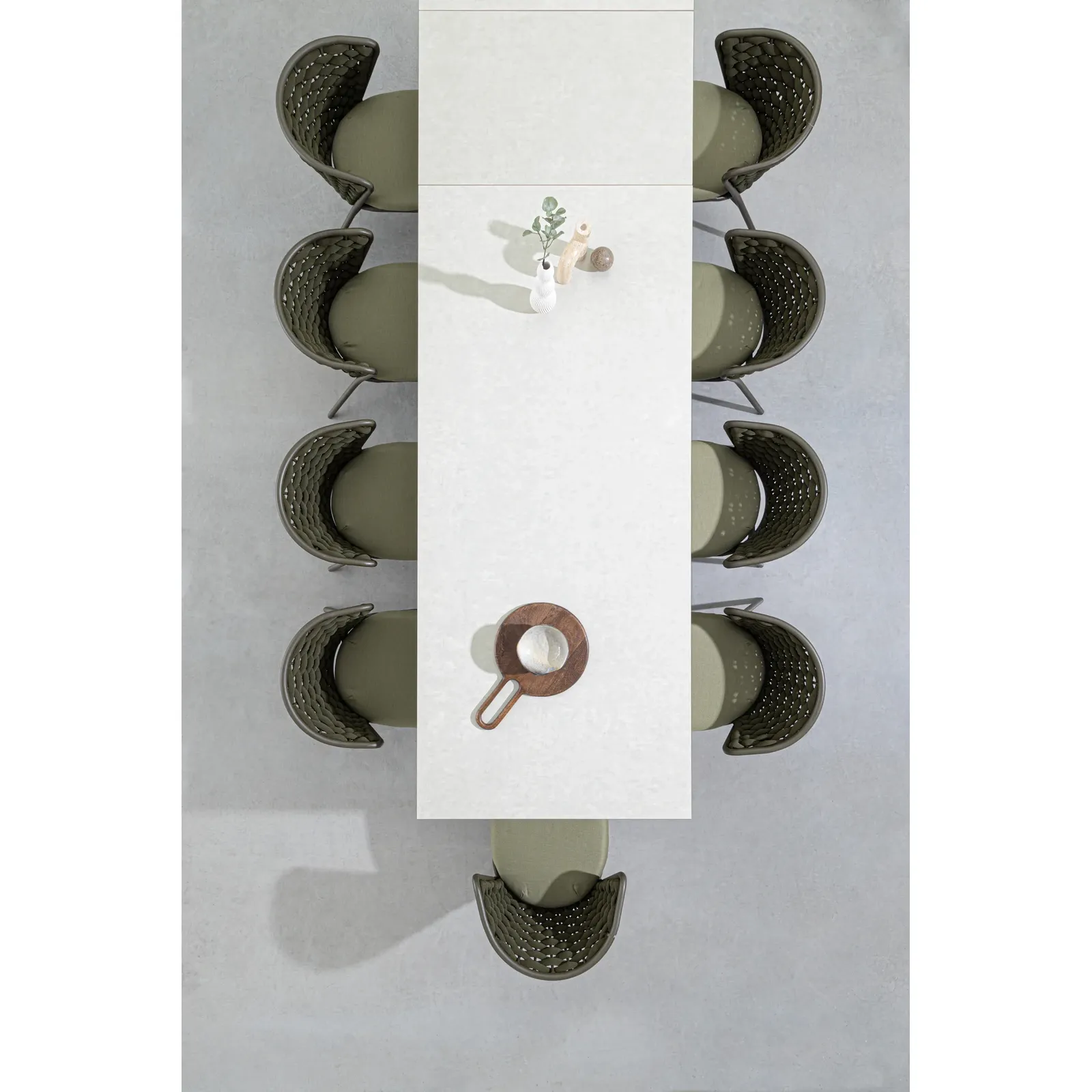 Gartenstuhl mit Kissen Harlow Olive QS24 - Image 4