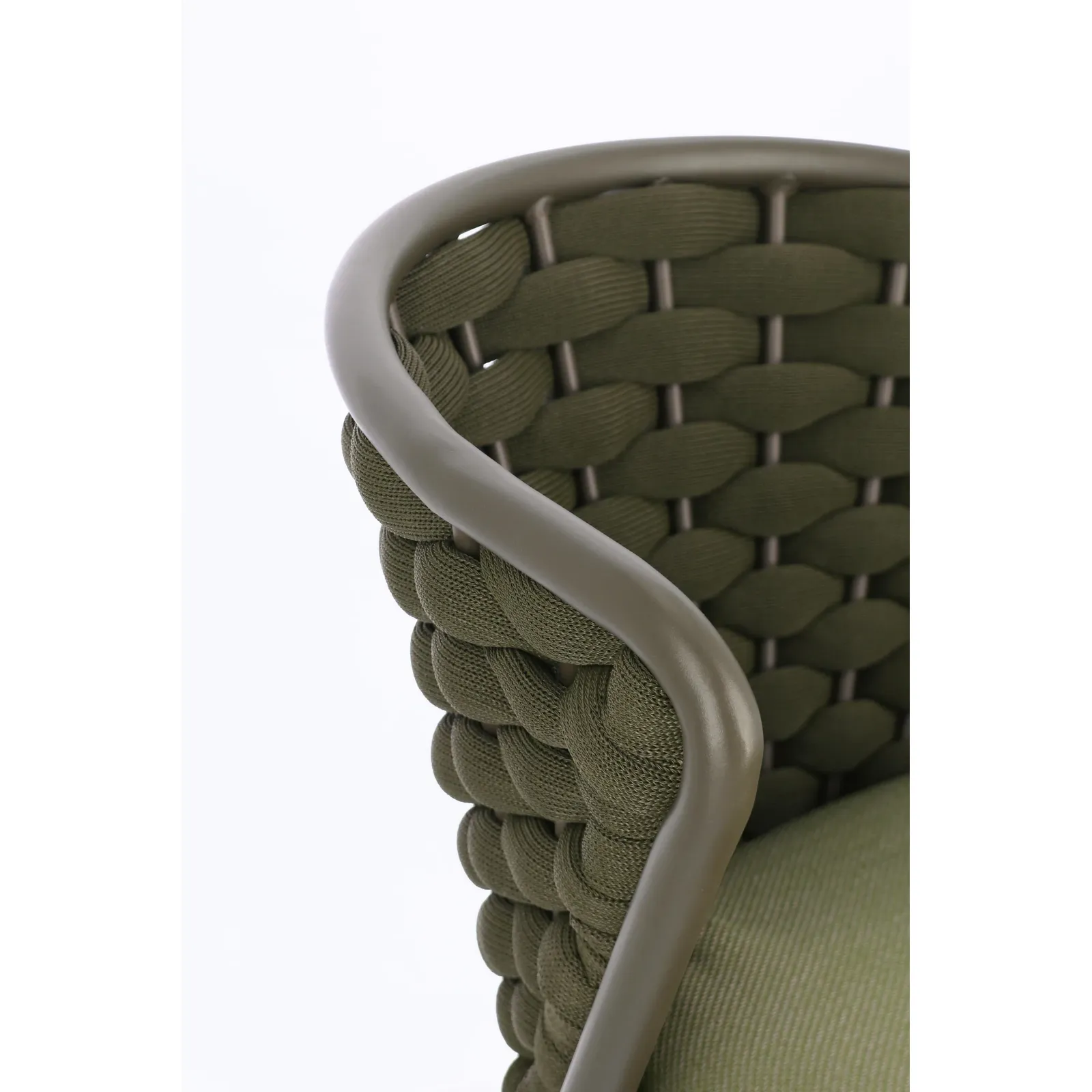 Gartenstuhl mit Kissen Harlow Olive QS24 - Image 8