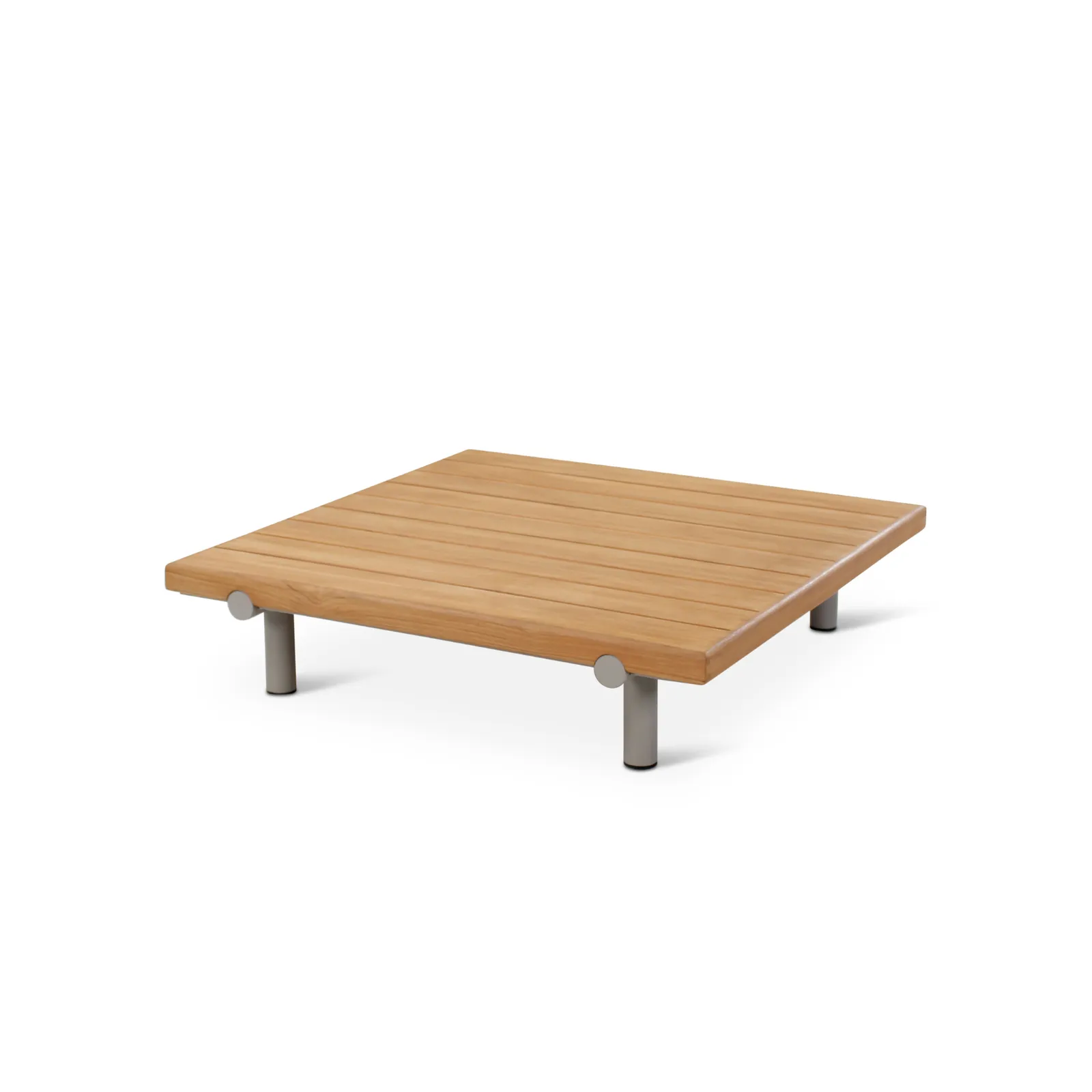 Gartentisch Emilio aus Teakholz, 95x95x22 cm - Image 3
