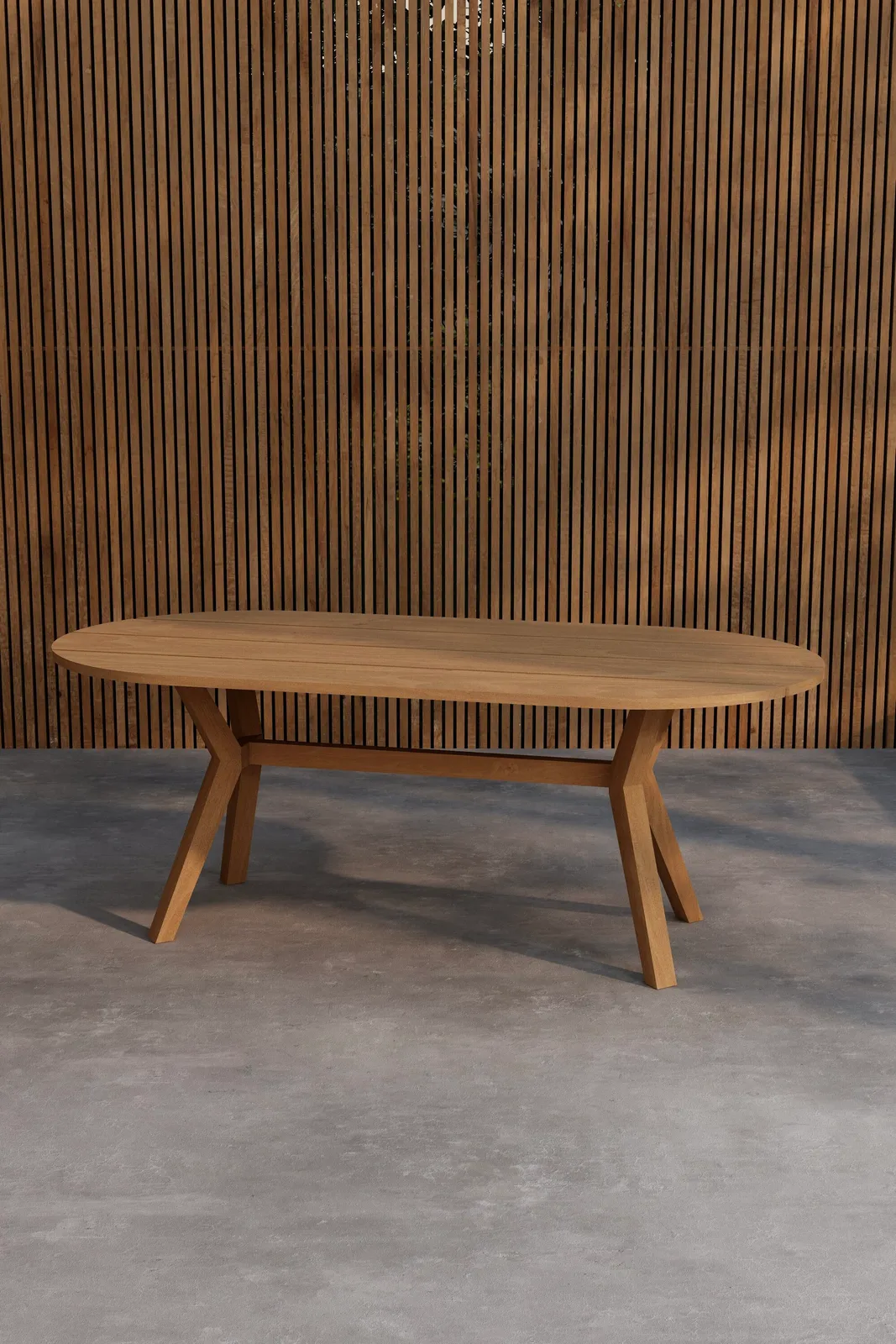Gartentisch Kenya aus Teakholz in Natur, 200×100×75 cm - Image 2