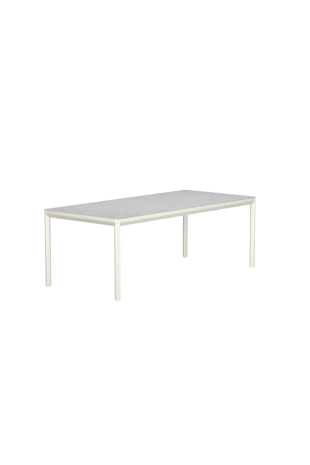 Gartentisch Lino aus Aluminium und Keramikglas in Beige, 220×100×74 cm - Image 3
