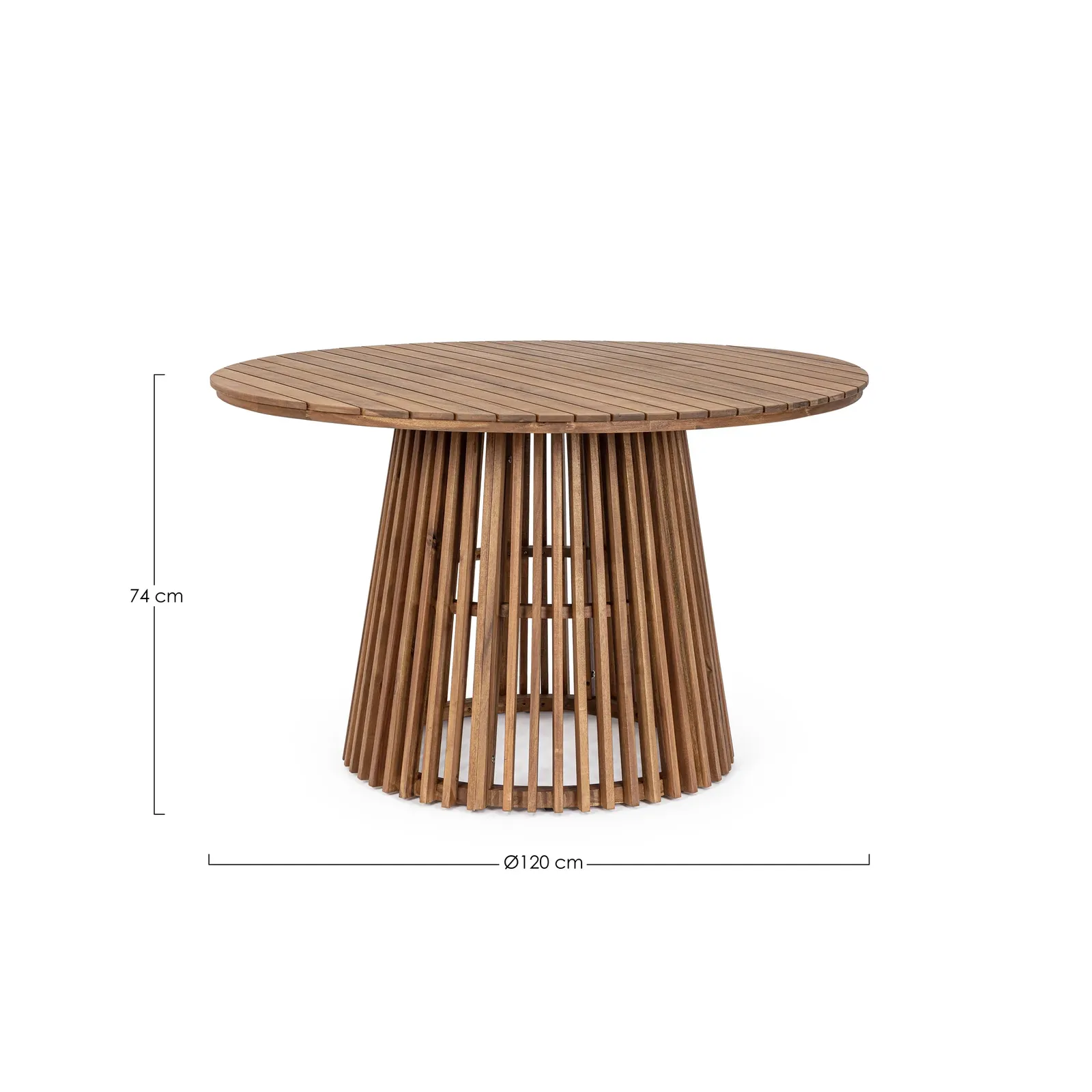 Gartentisch D120 FSC Rodano - Image 4