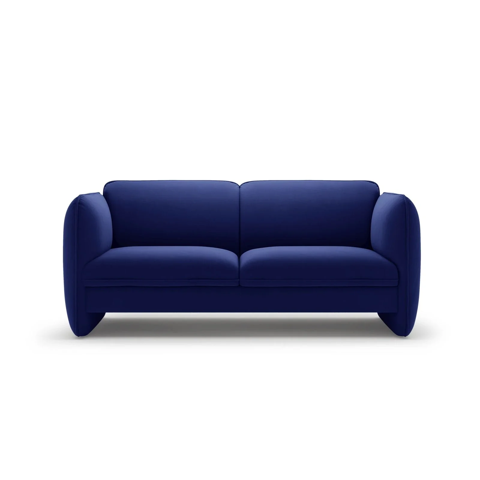 Georgia 2-Sitzer Sofa aus Samt oder Chenille, 168x90 cm