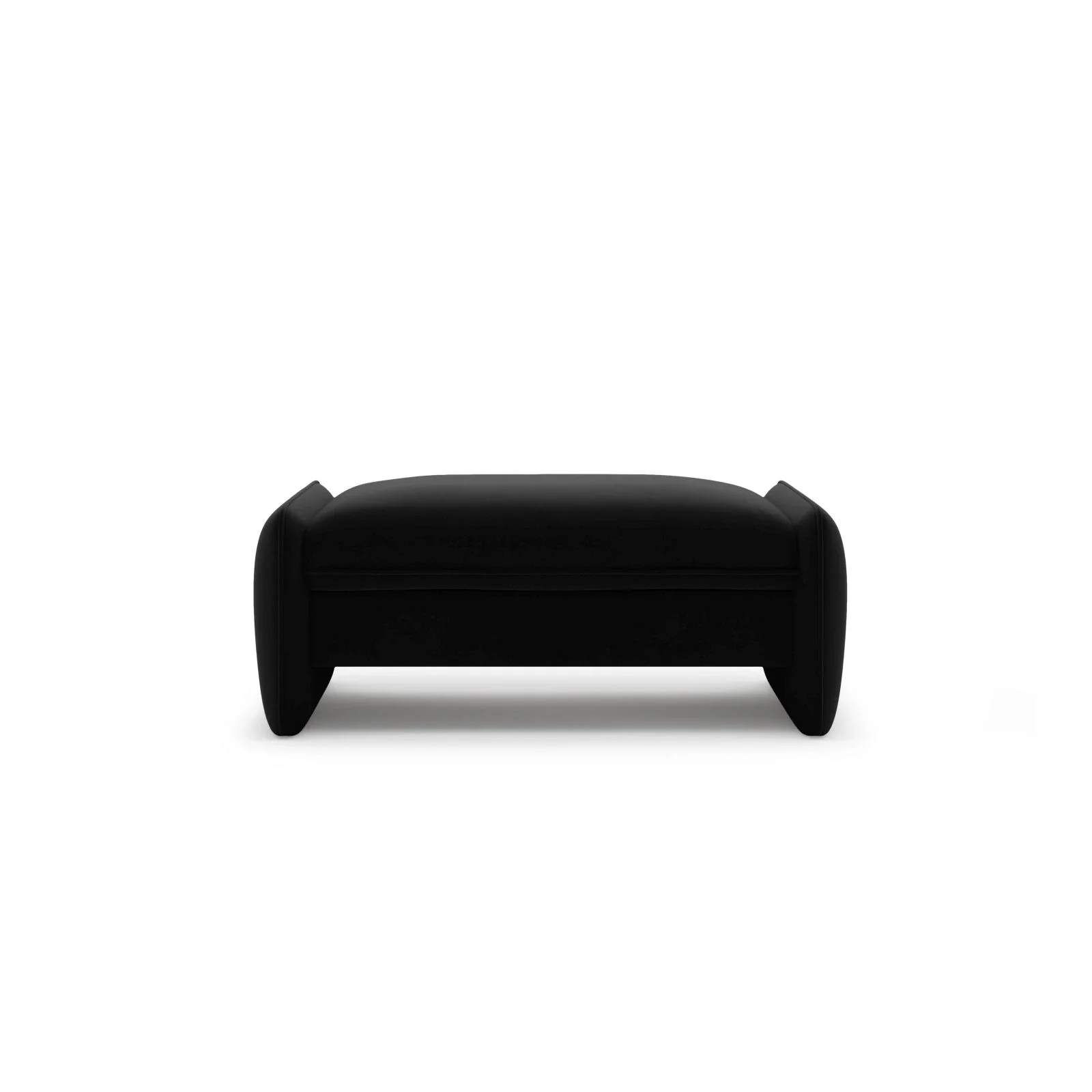 Georgia Pouf aus Samt oder Chenille, 115x70 cm - Image 25