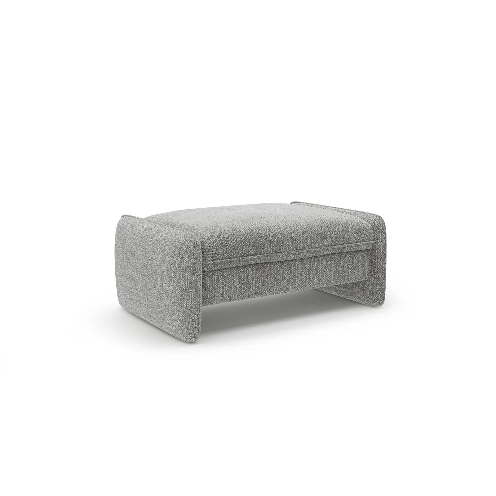 Georgia Pouf aus Samt oder Chenille, 115x70 cm - Image 47