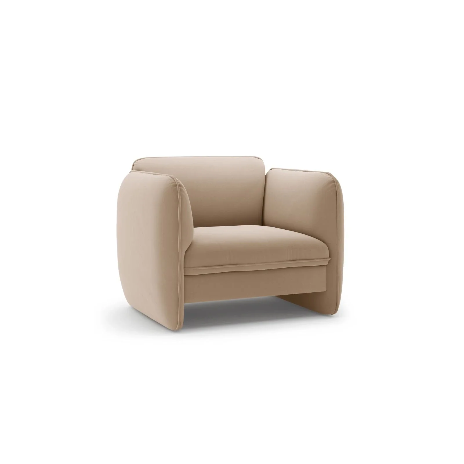 Georgia Sessel aus Samt oder Chenille, 105x90 cm - Image 10