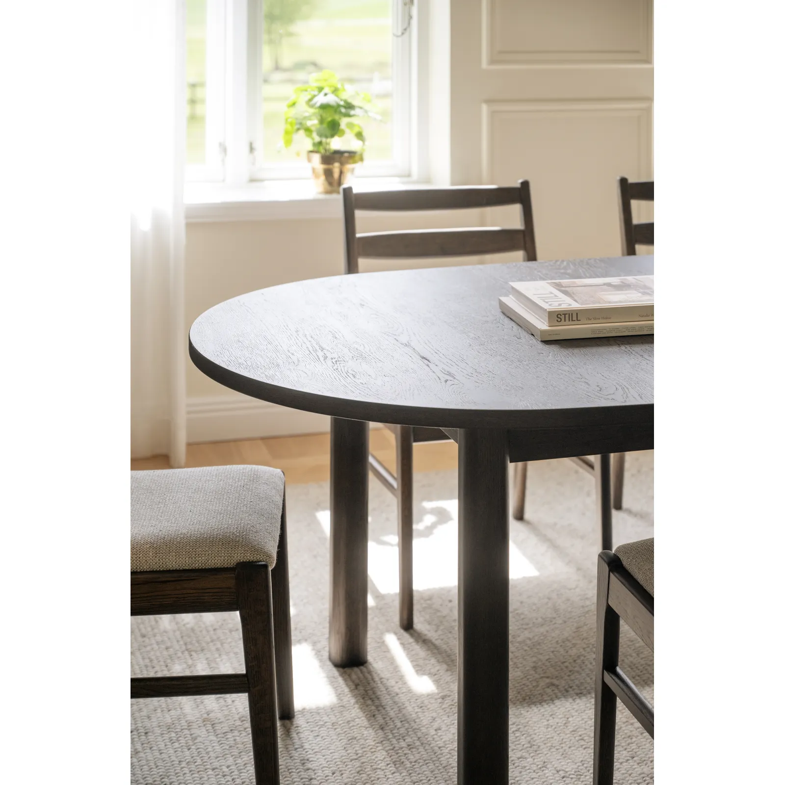 GIFFORD Esstisch aus Eichenfurnier, 220x105x75 cm - Image 10