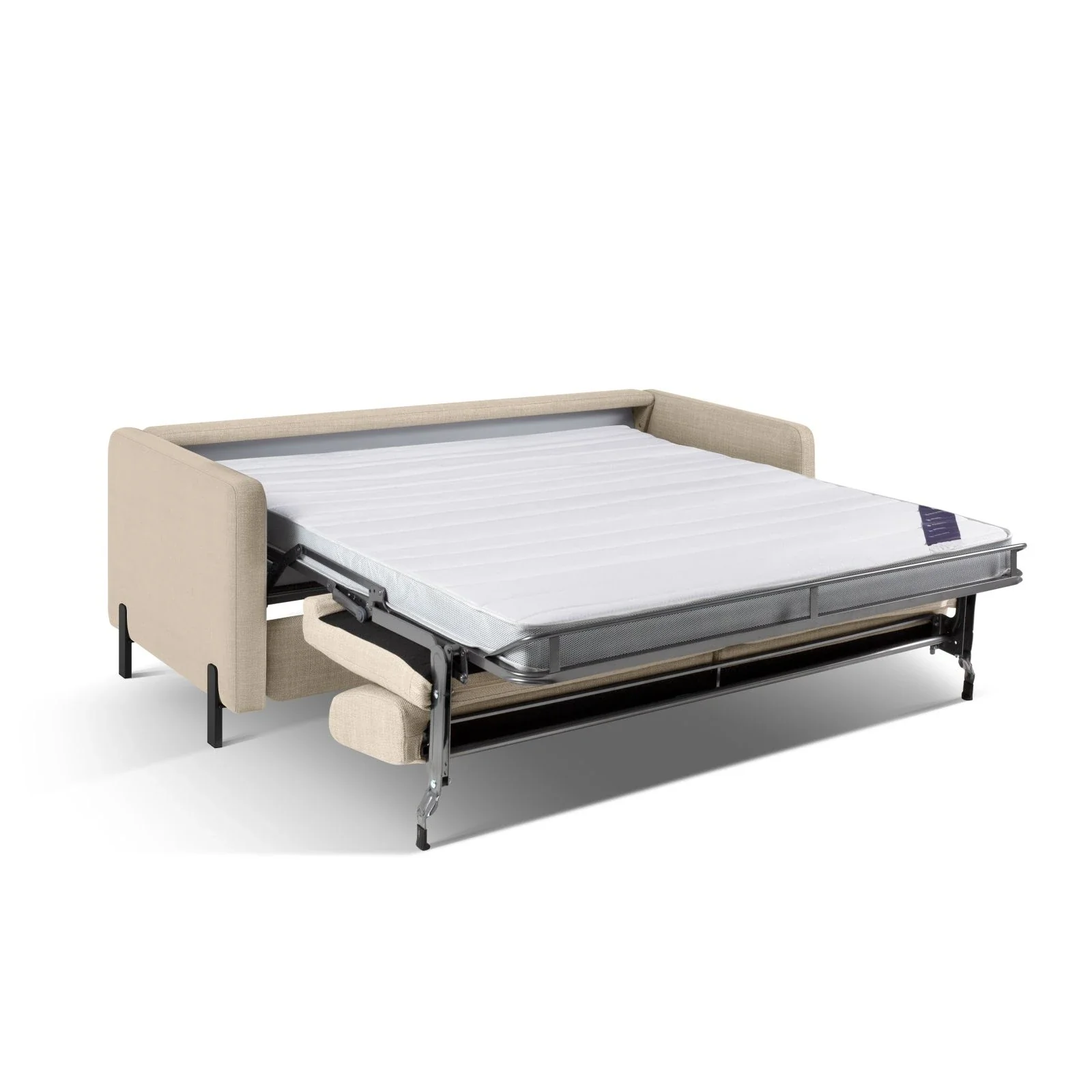 Gloria 2-Sitzer Sofa, ausklappbar, mit Schlaffunktion, mit Bezug aus Samt oder Strukturstoff, 182x102 cm - Image 5