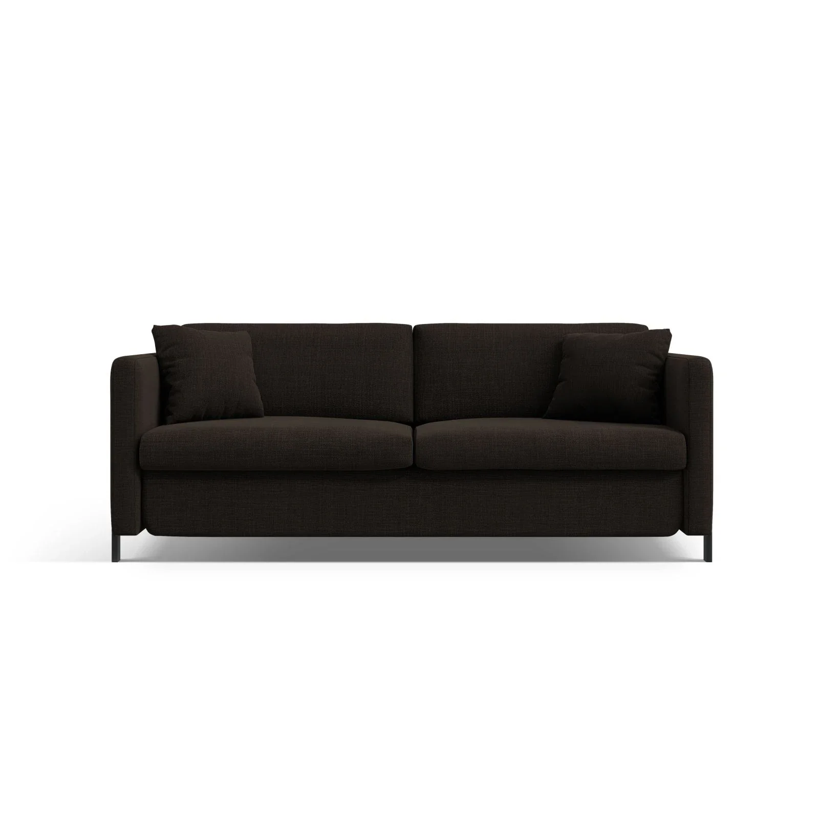 Gloria 3-Sitzer Sofa, ausklappbar, mit Schlaffunktion, mit Bezug aus Samt oder Strukturstoff, 202x102 cm - Image 36
